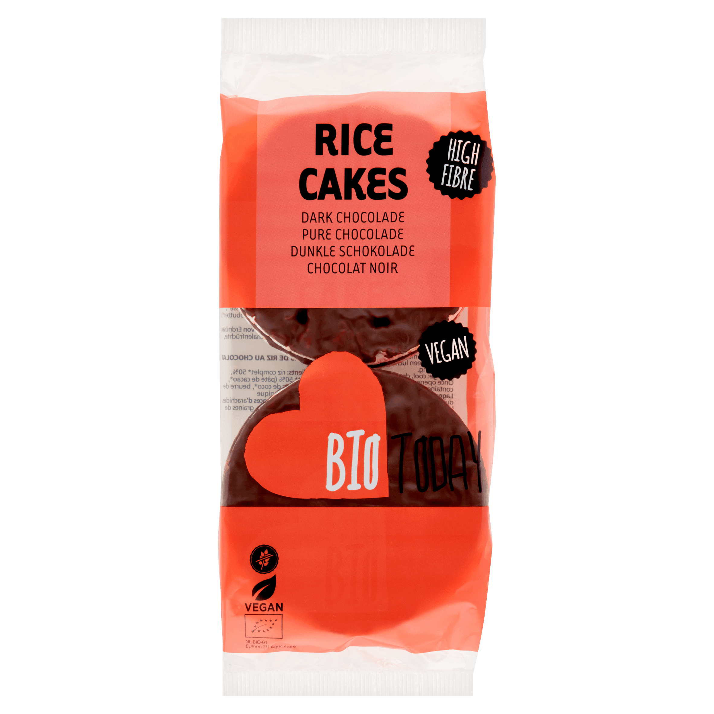 BioToday Vegan ricecakes chocolate bio