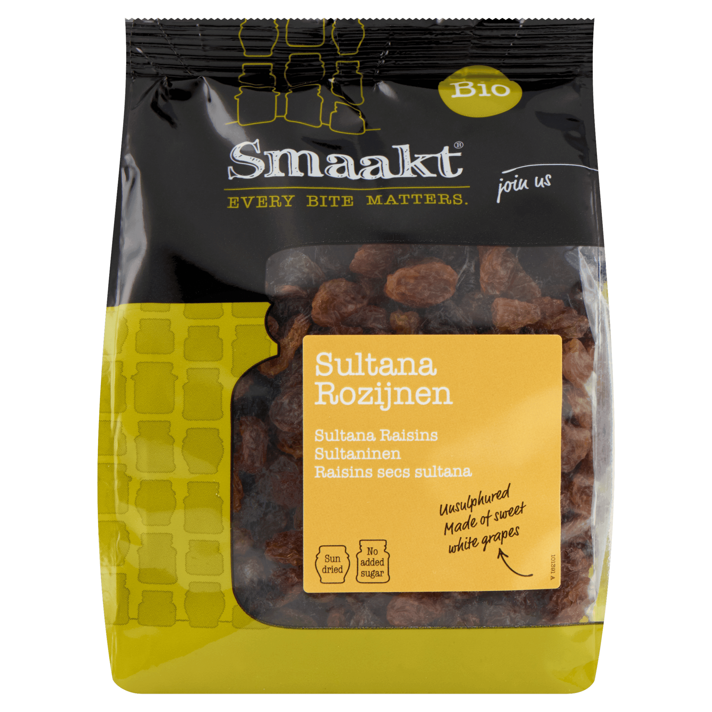 Smaakt Sultanarozijnen bio