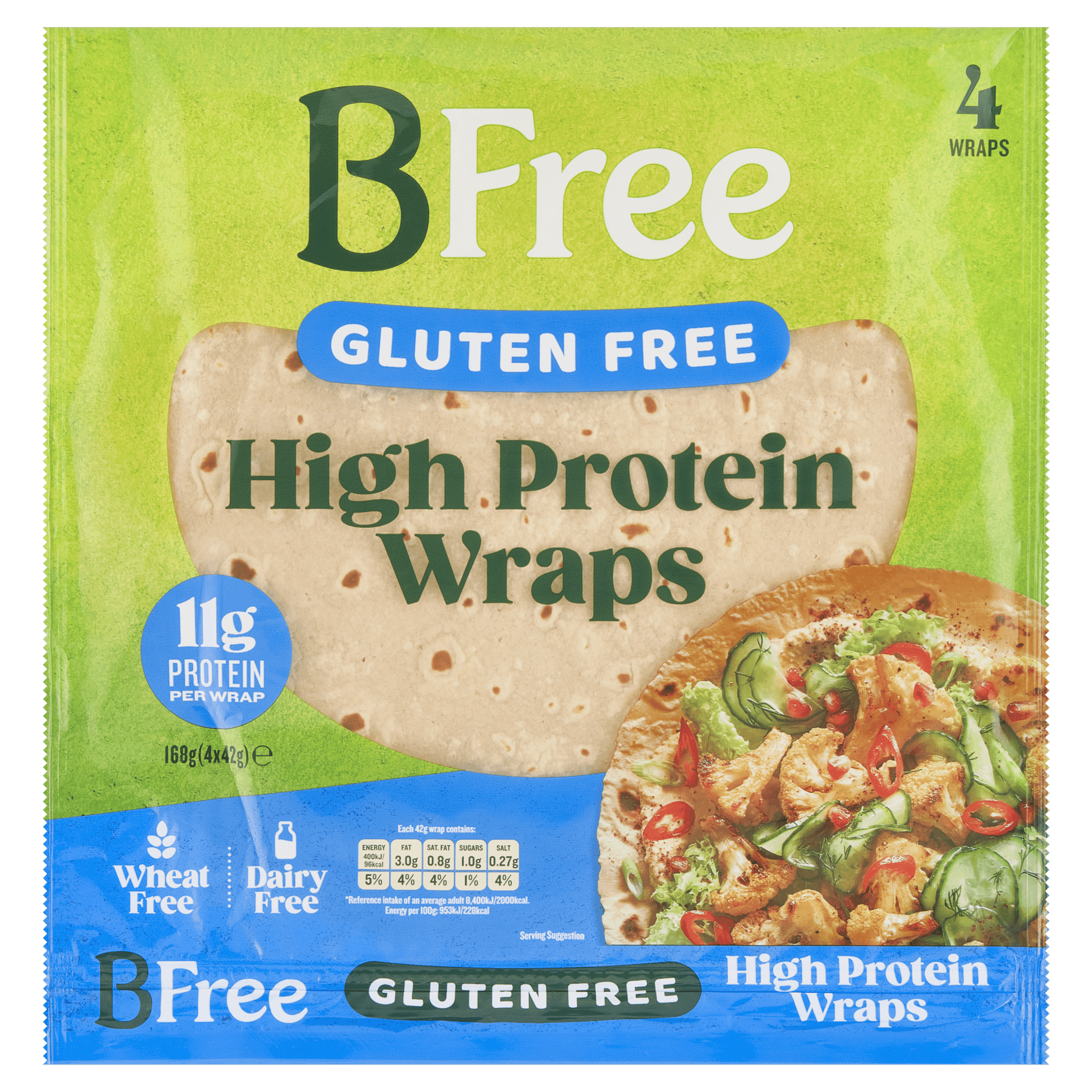 BFree GV Proteine wraps
