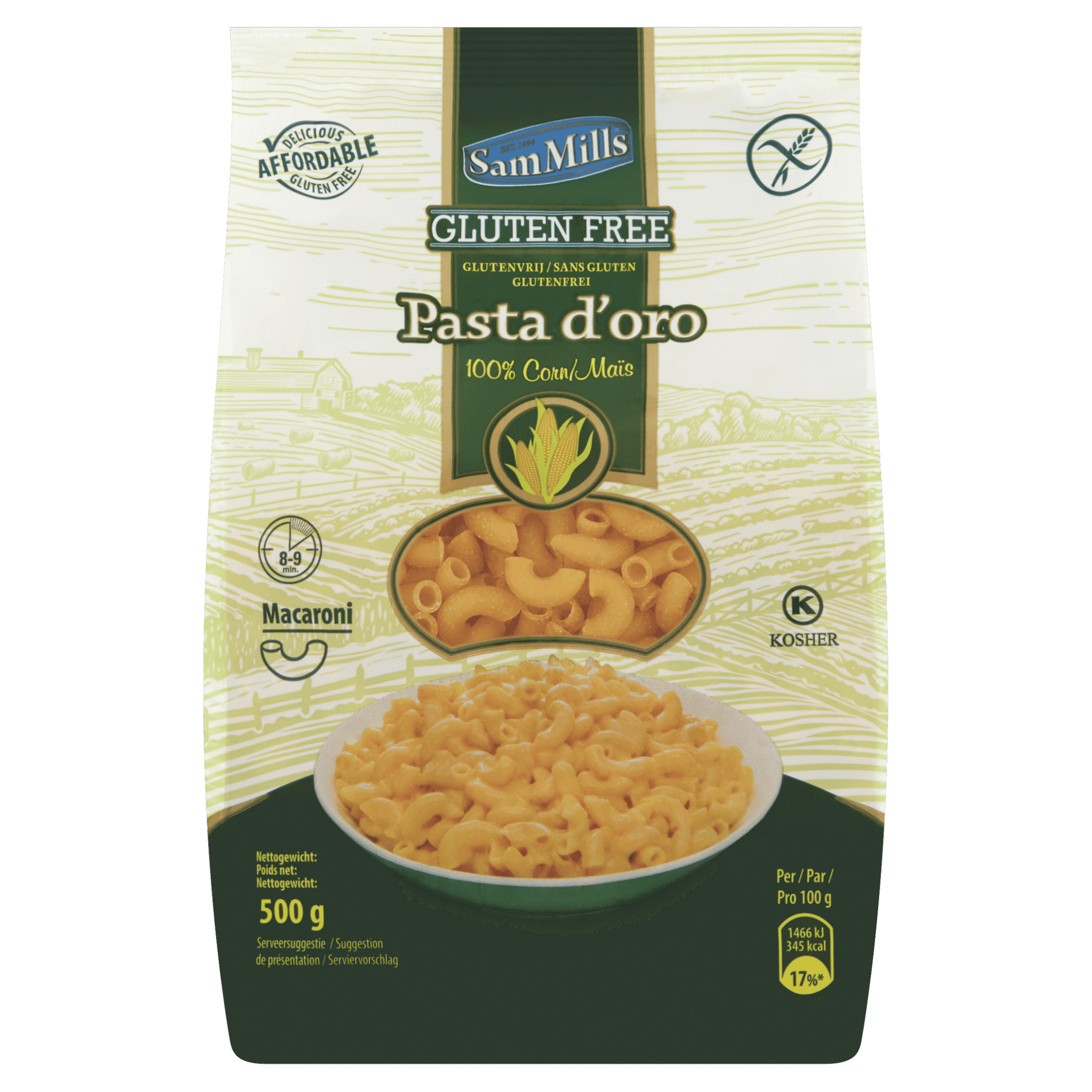 Sam Mills Pasta d'Oro Macaroni pipette