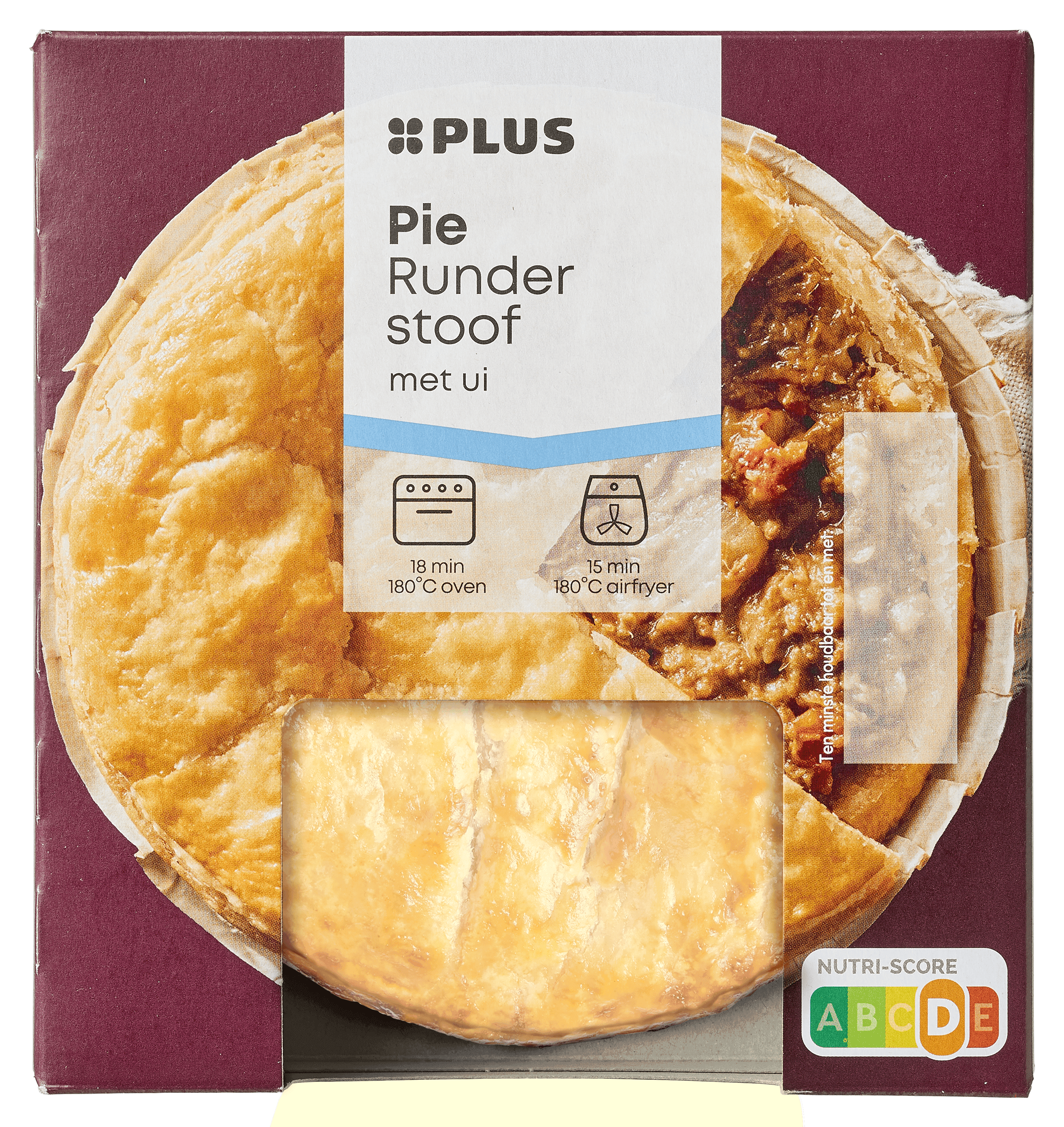 PLUS Pie runderstoof ui