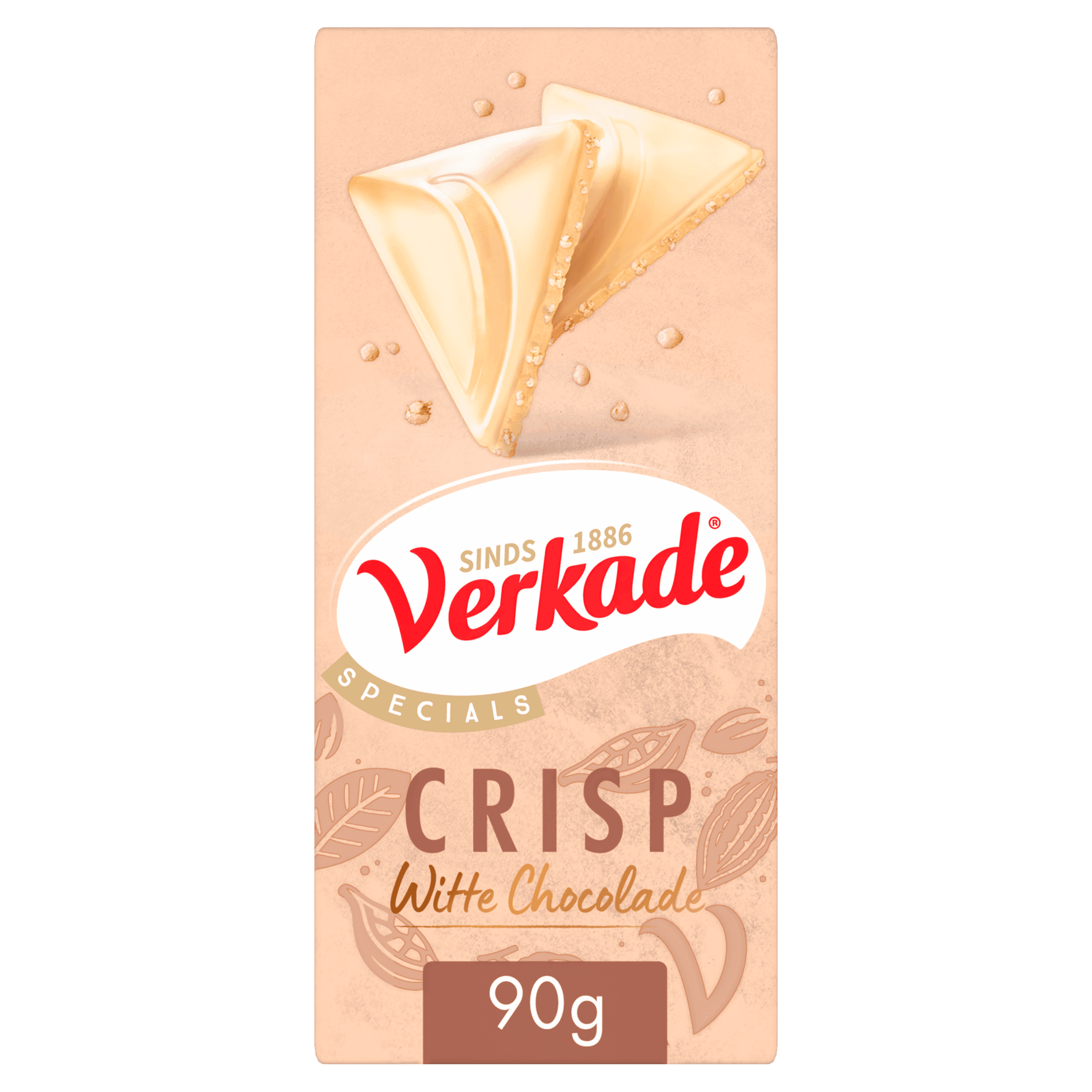 Verkade Wit crisp chocoladereep