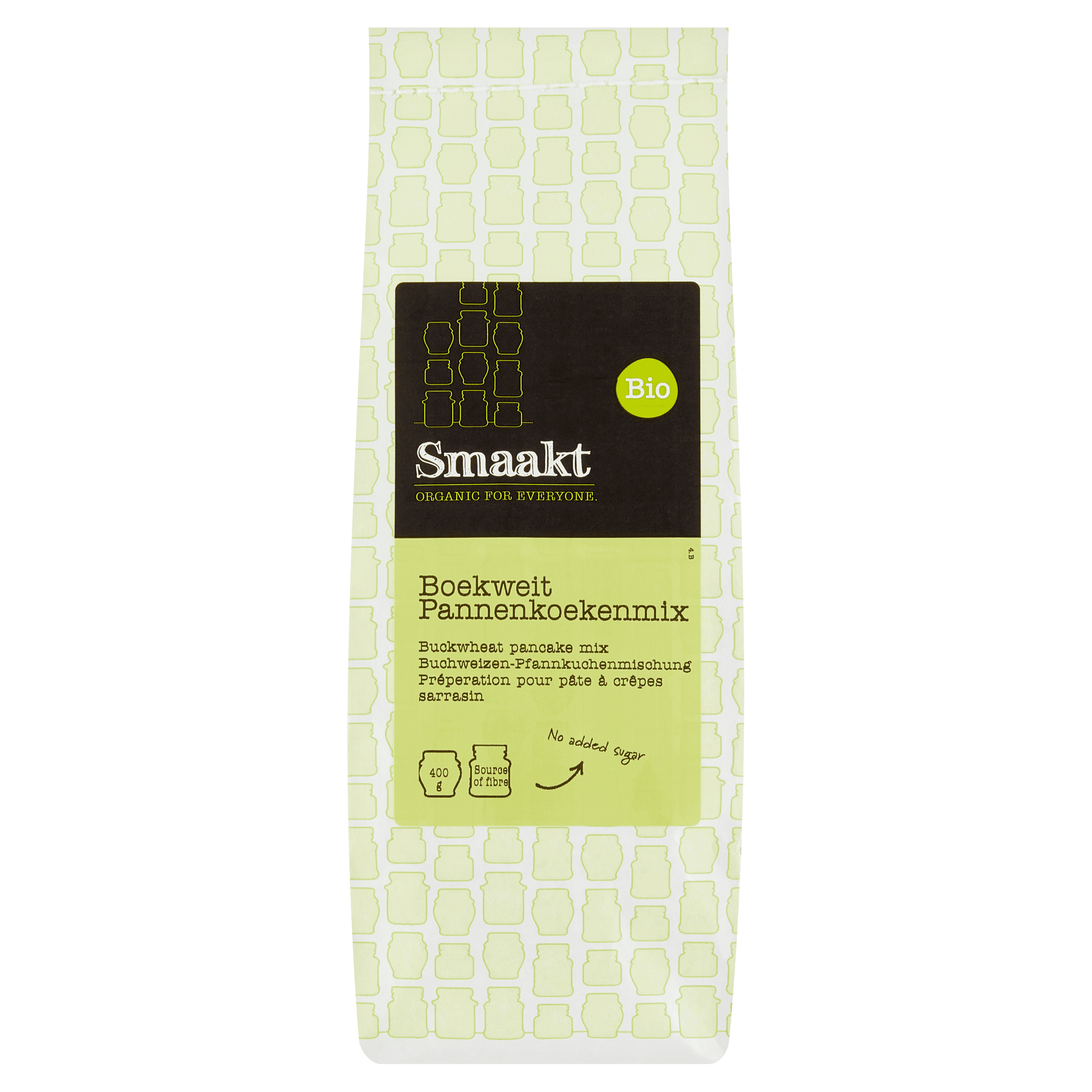 Smaakt Boekweitpannenkoekenmix bio