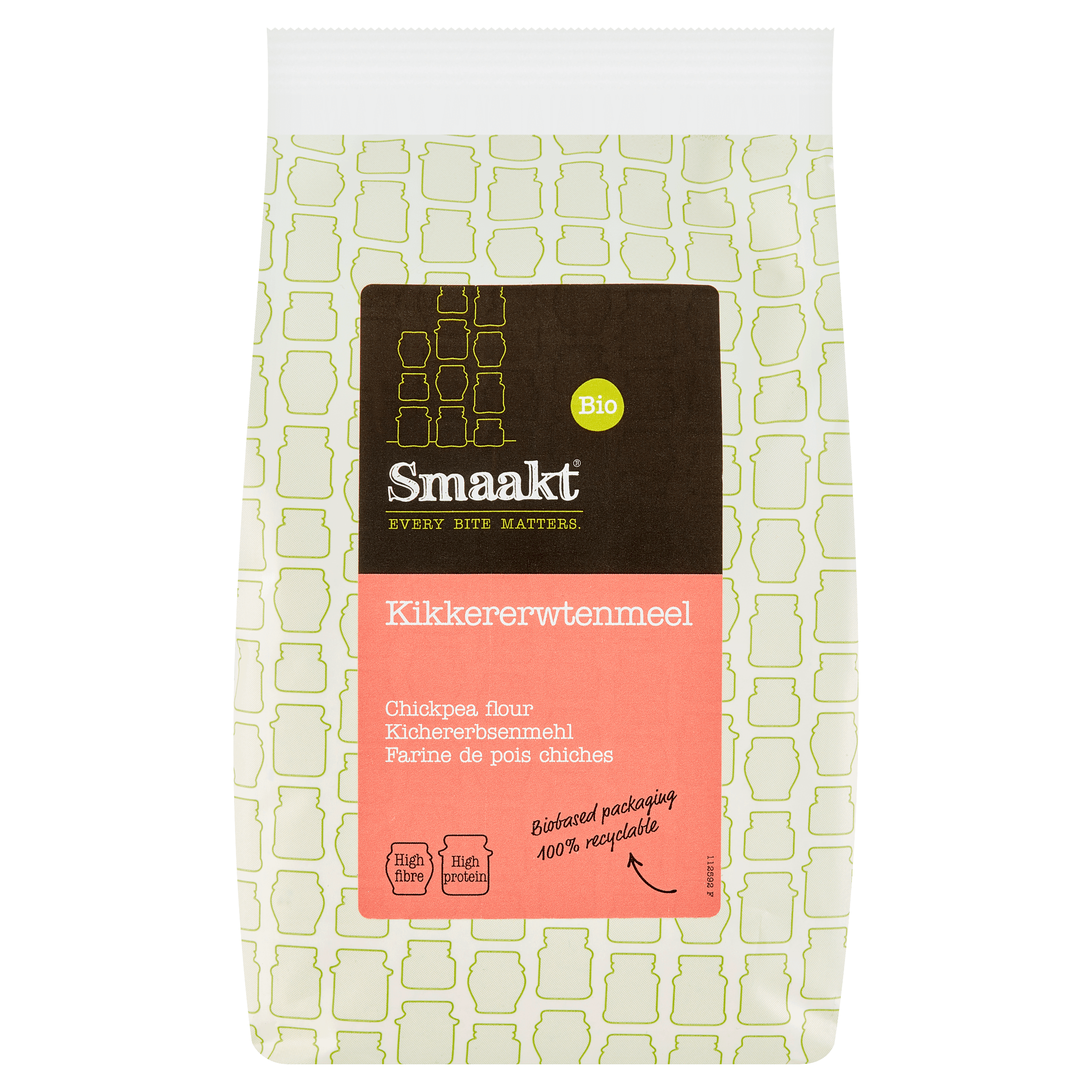 Smaakt Kikkererwtenmeel bio