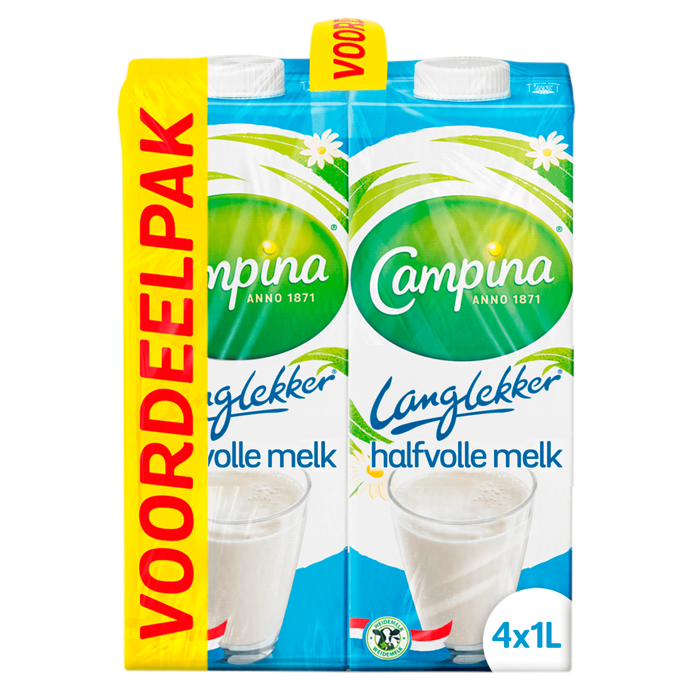 Campina Langlekker halfvolle melk VDV
