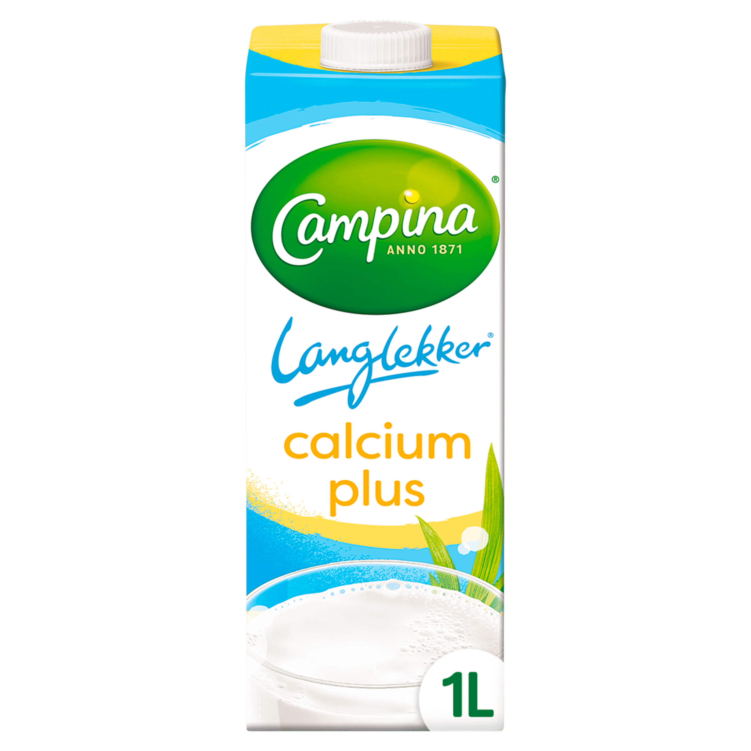 Campina Langlekker halfvolle melk calcium+
