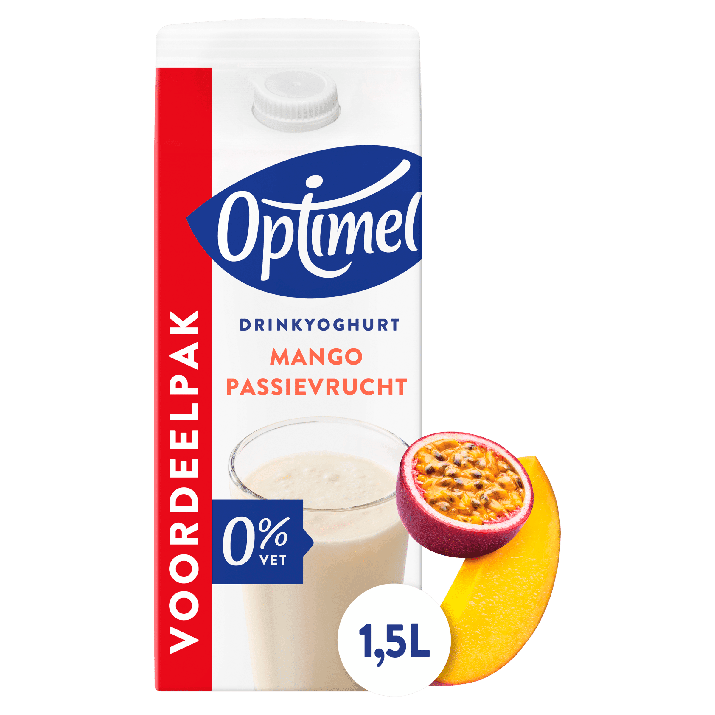 Optimel Drink Mango/Passie 0% vet