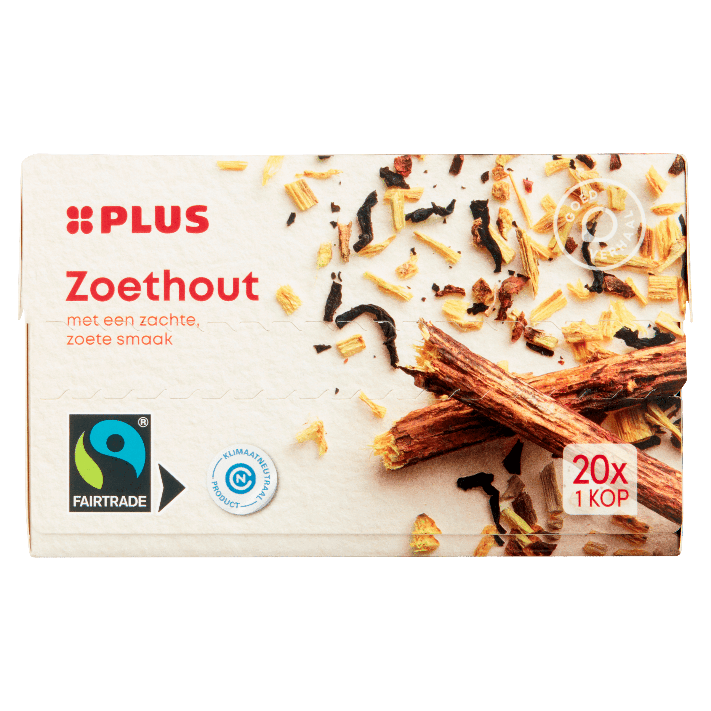 PLUS Zoethout Thee Fairtrade