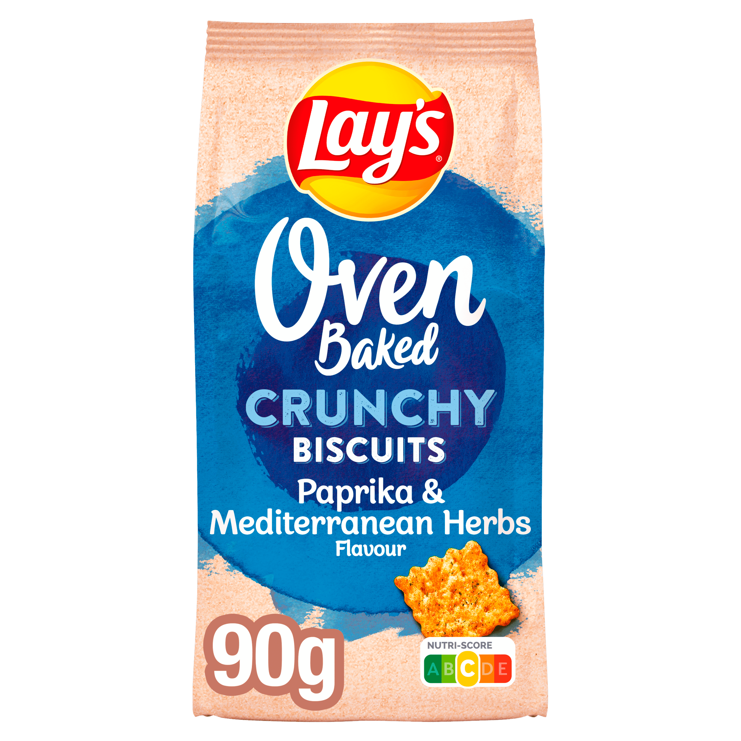 Lays Oven Baked Crunchy Biscuit Paprika & M