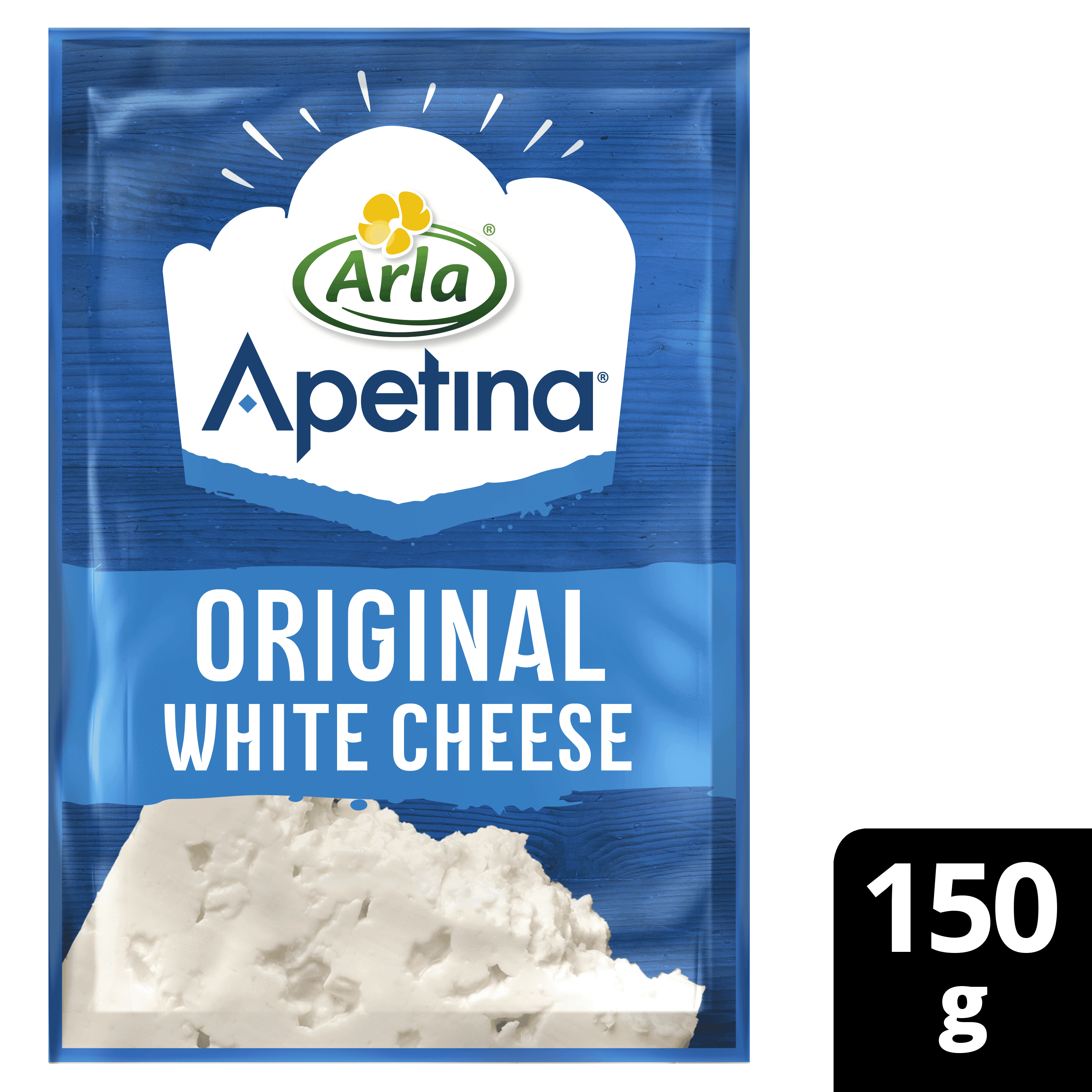 Arla Apetina Witte kaas plak