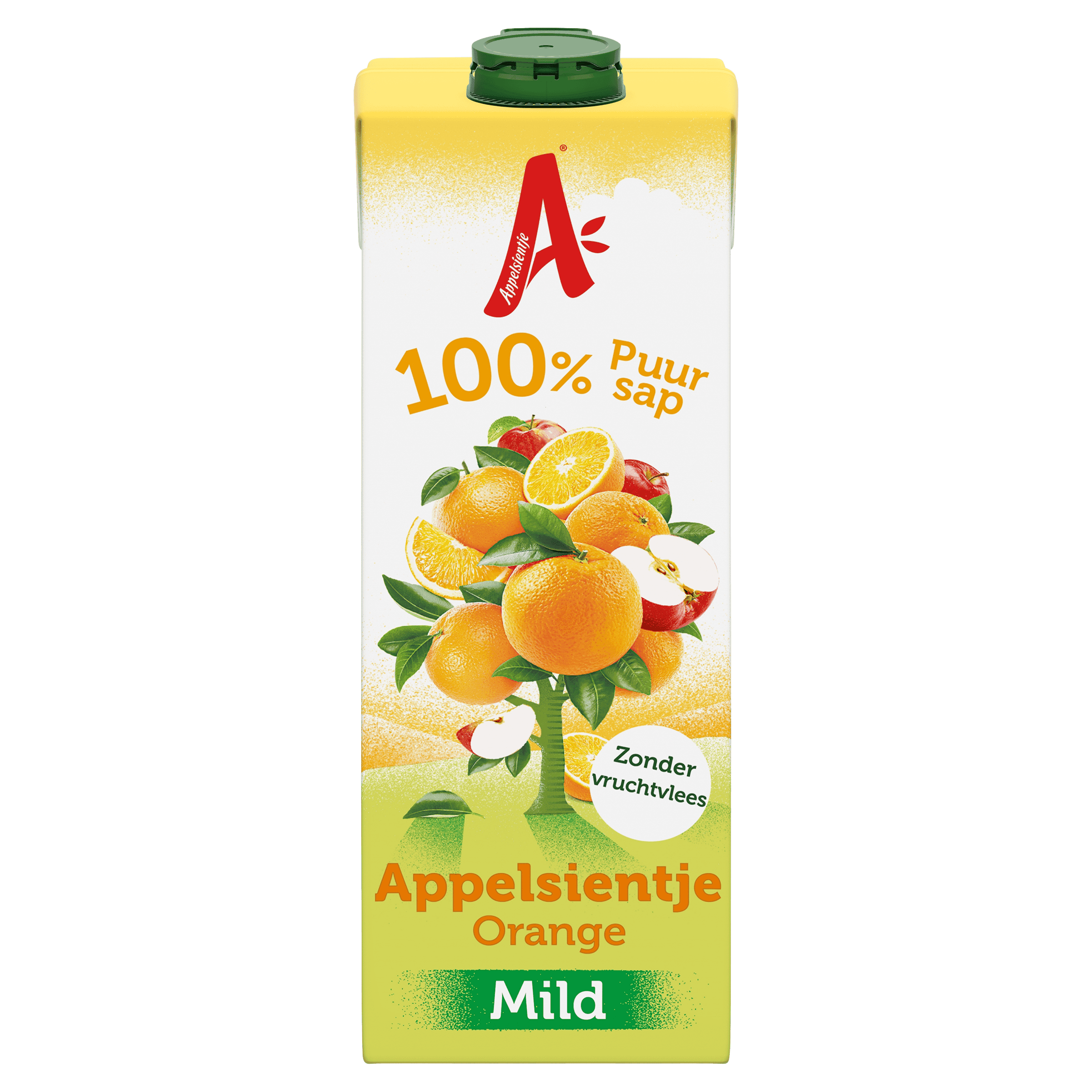 Appelsientje Sinaasappelsap zonder vruchtvlees