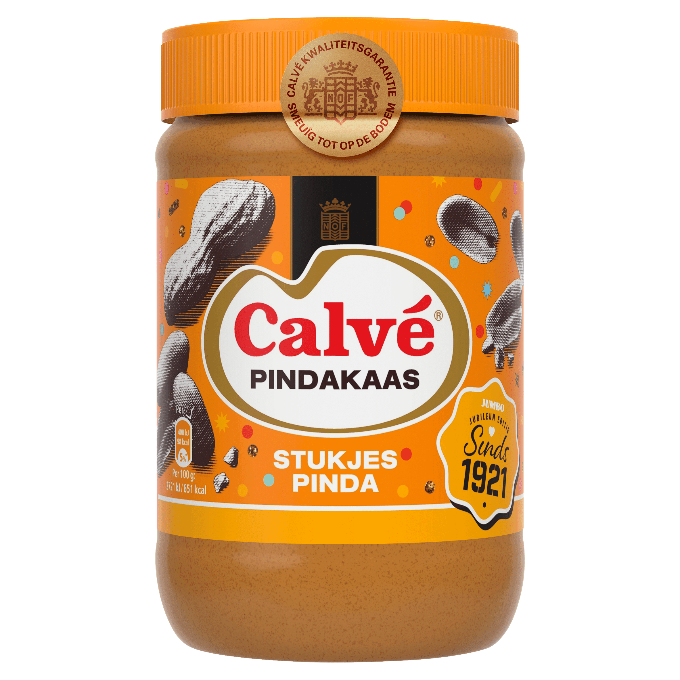 Calvé Pindakaas stukjes pinda