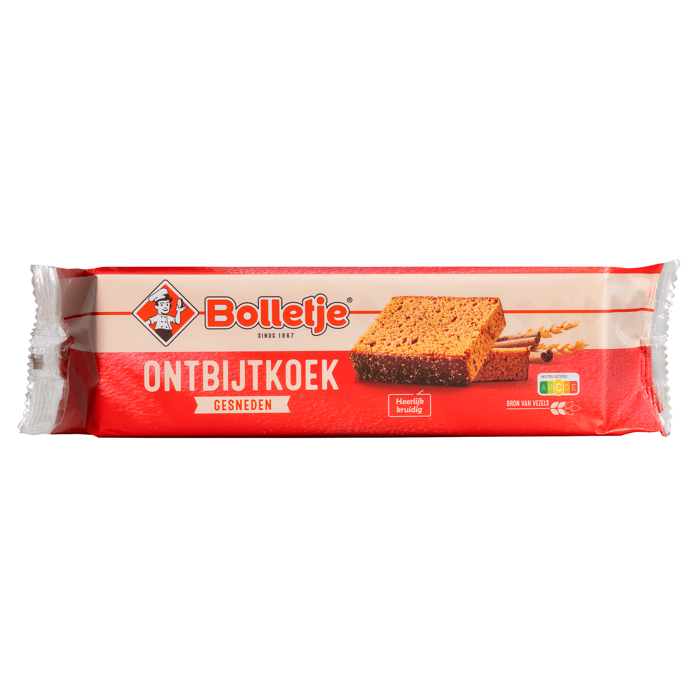 Bolletje Ontbijtkoek naturel gesneden