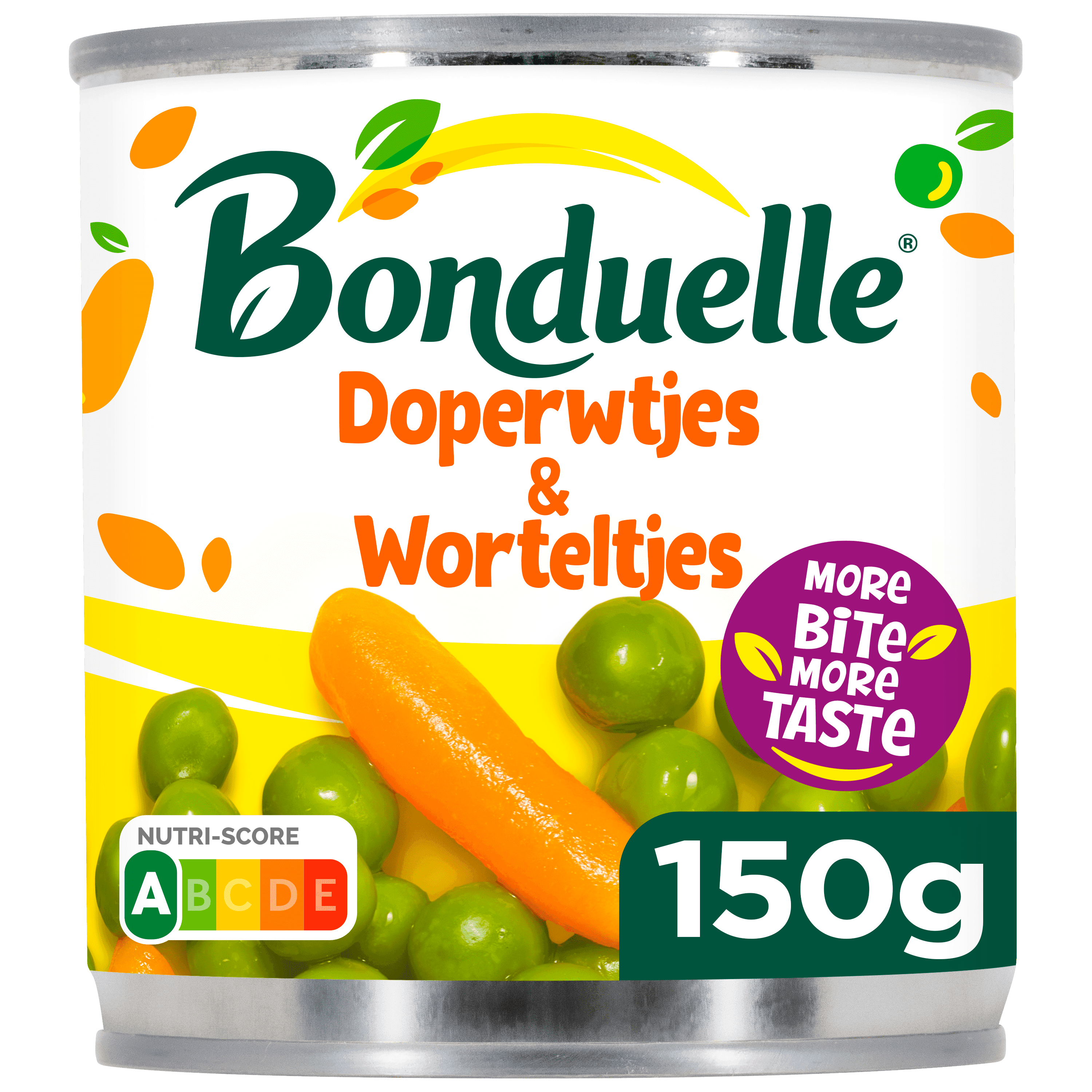 Bonduelle Doperwtjes en worteltjes