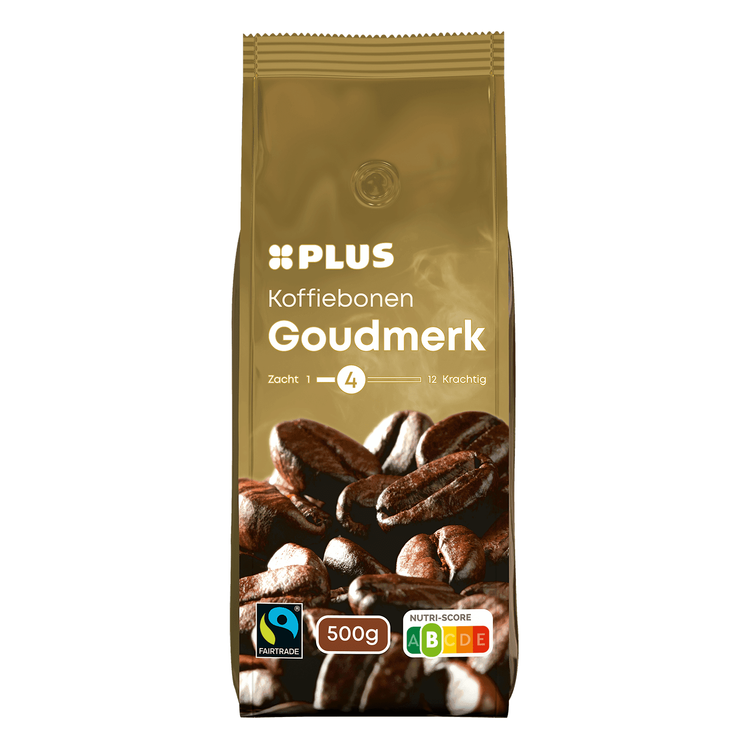 PLUS Koffiebonen Goudmerk Fairtrade