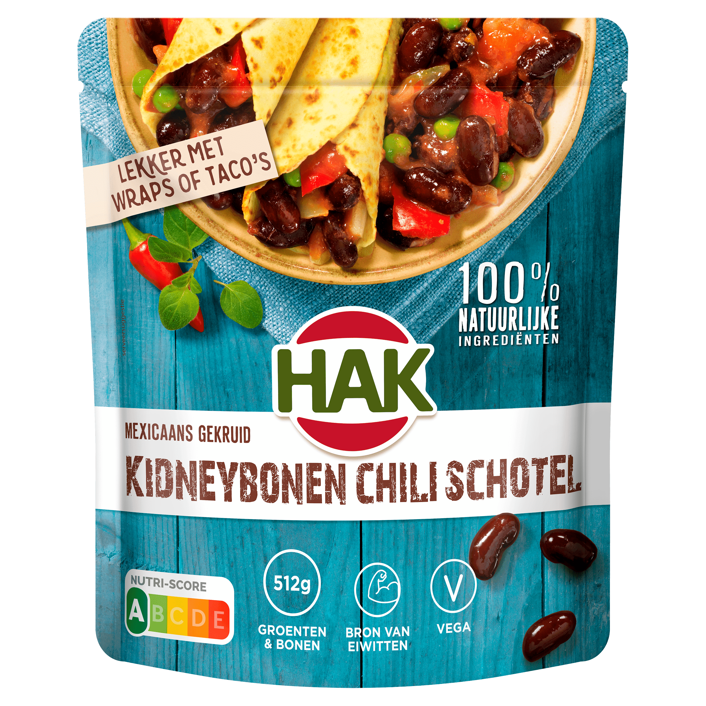 Hak Kidneybonen chili schotel