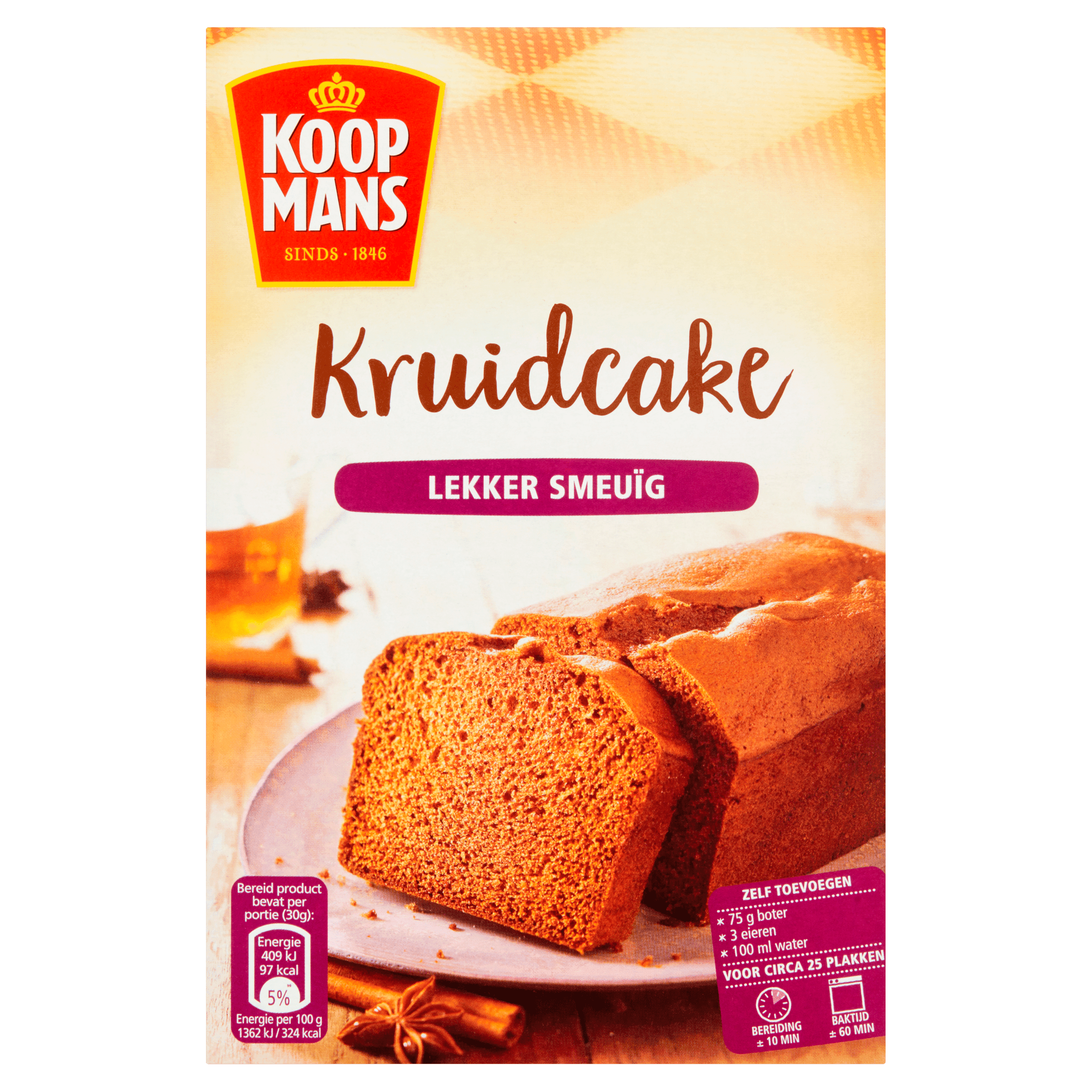 Koopmans Kruidcake bakmix