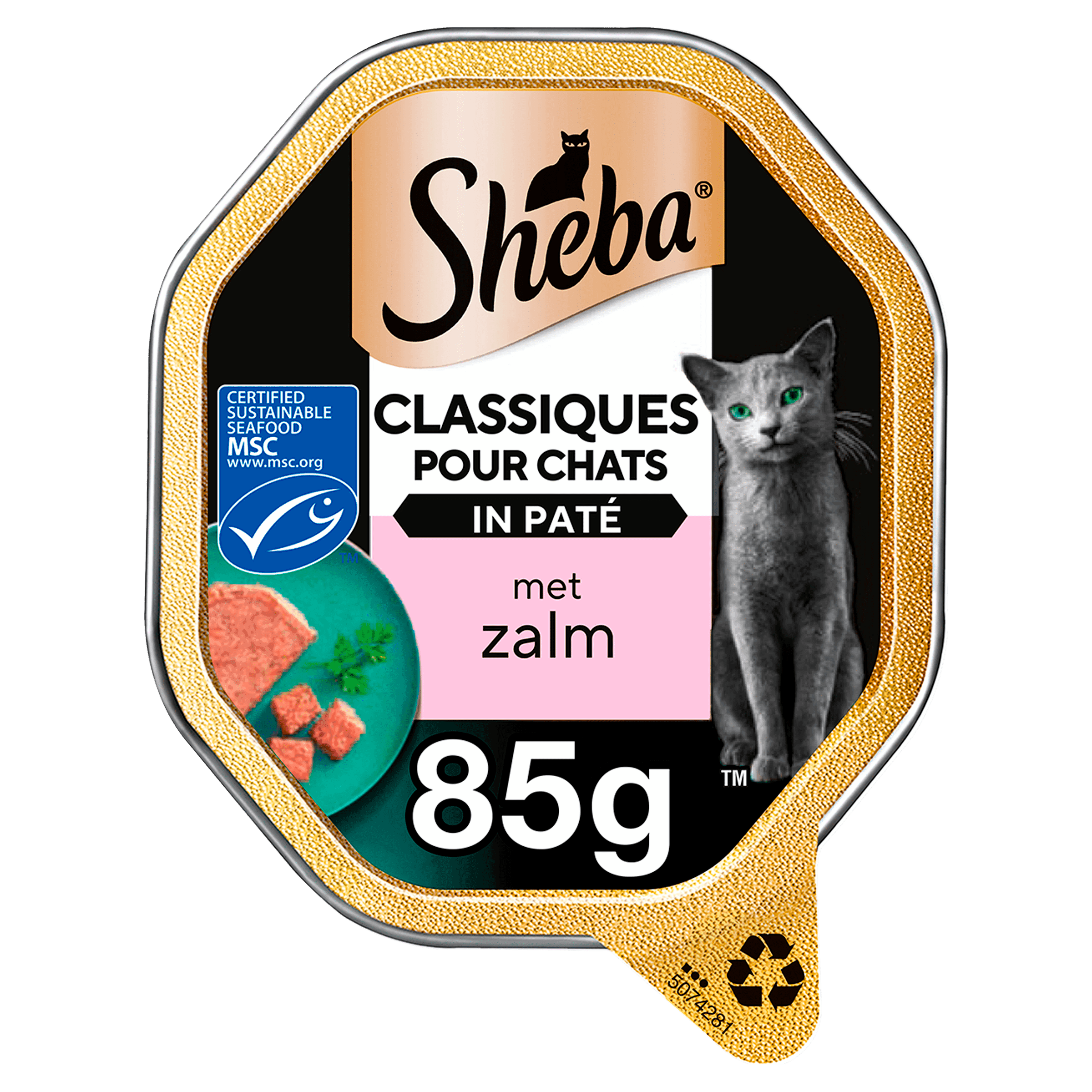 Sheba Classics Paté Zalm Kattenvoer