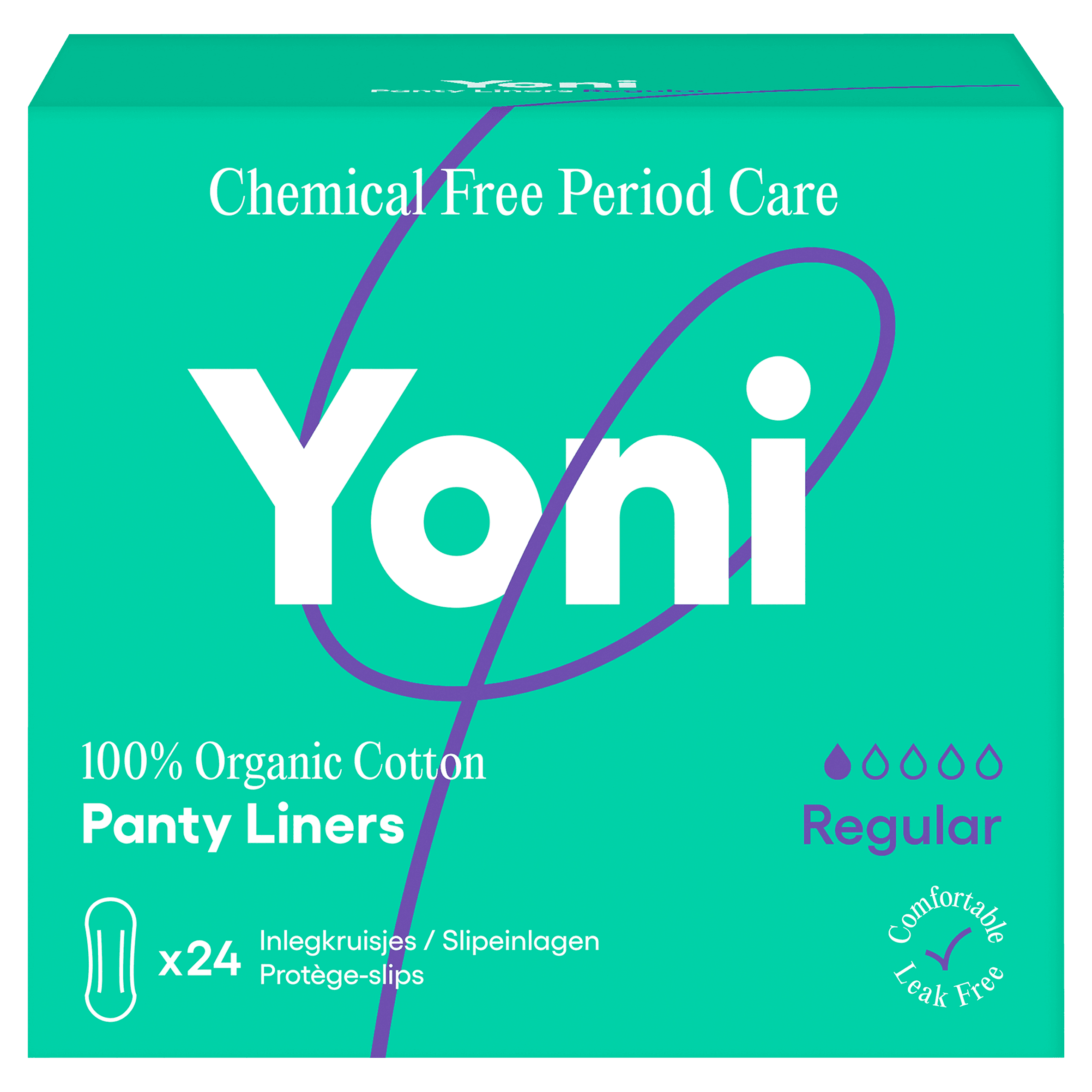 Yoni Inlegkruisjes van biokatoen medium