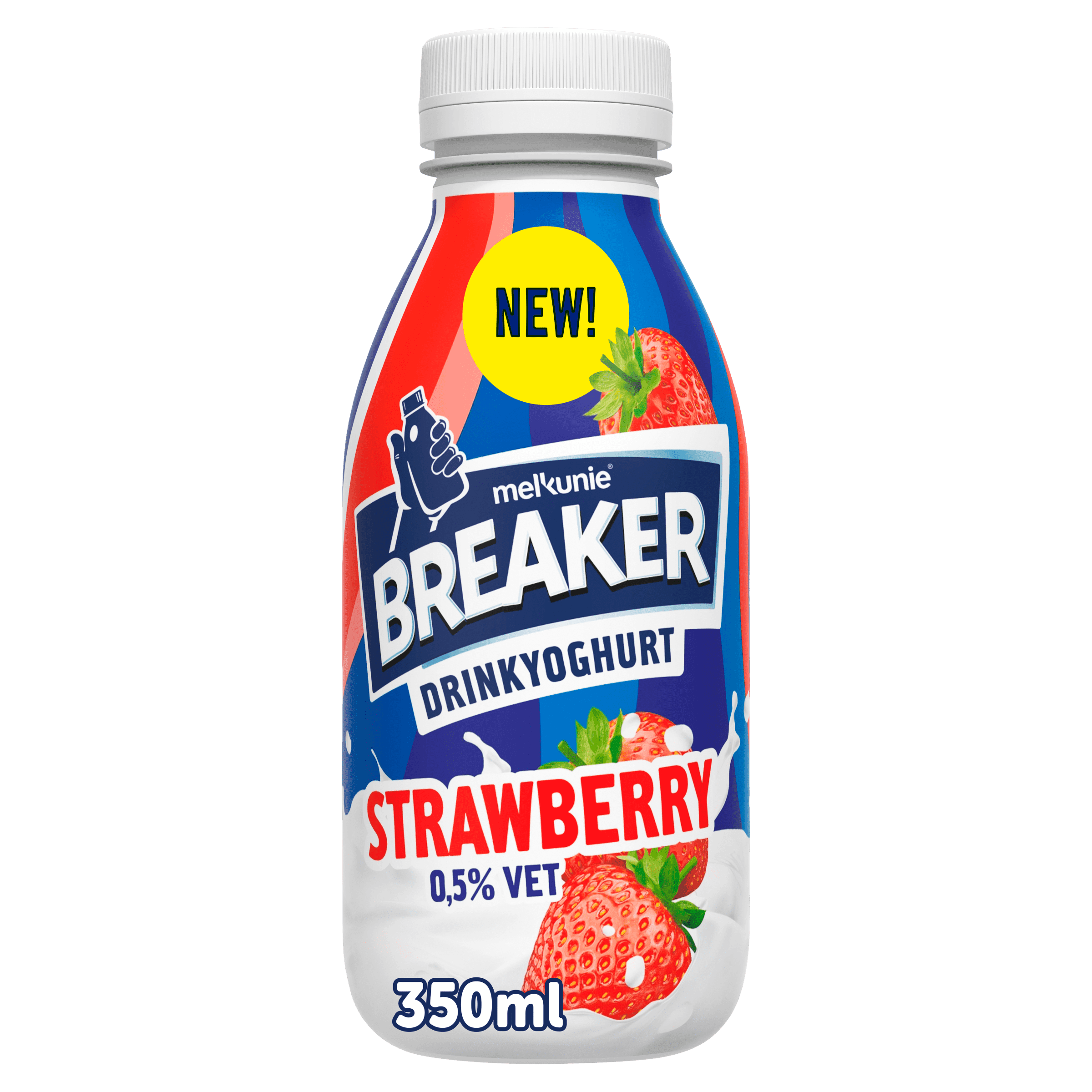 Melkunie Breaker aardbei Drinkyoghurt