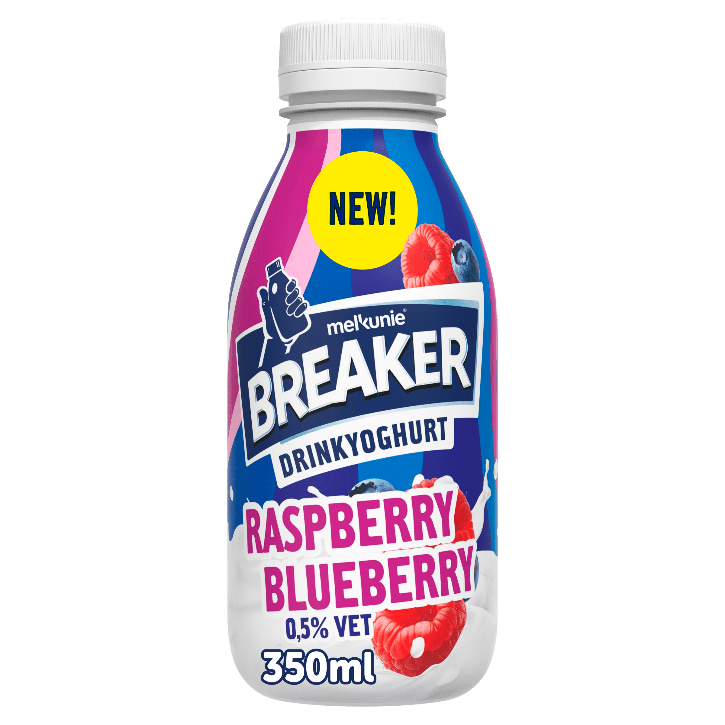 Melkunie Breaker framboos bosbes Drinkyoghurt