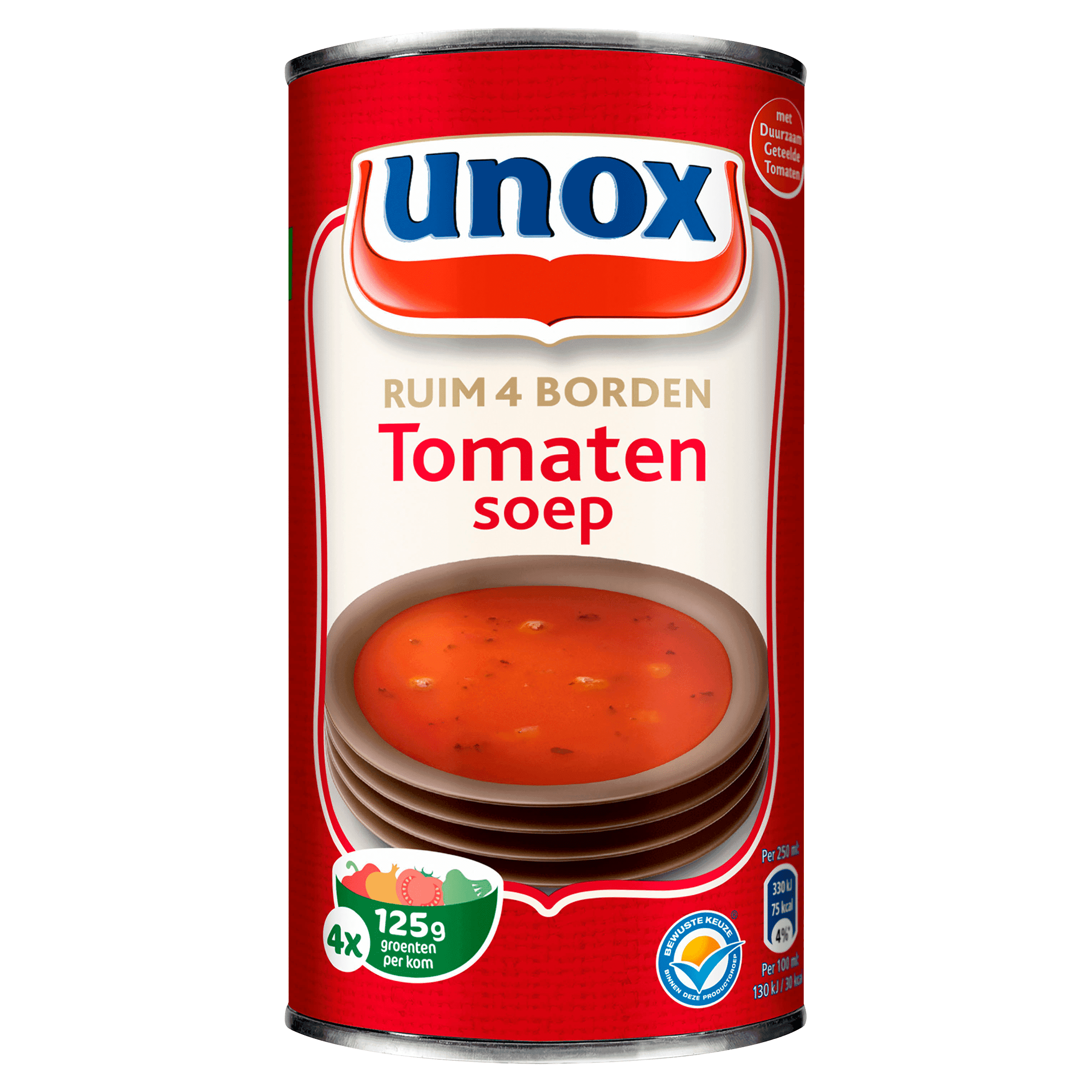 Unox Soep 4 kommen tomaat