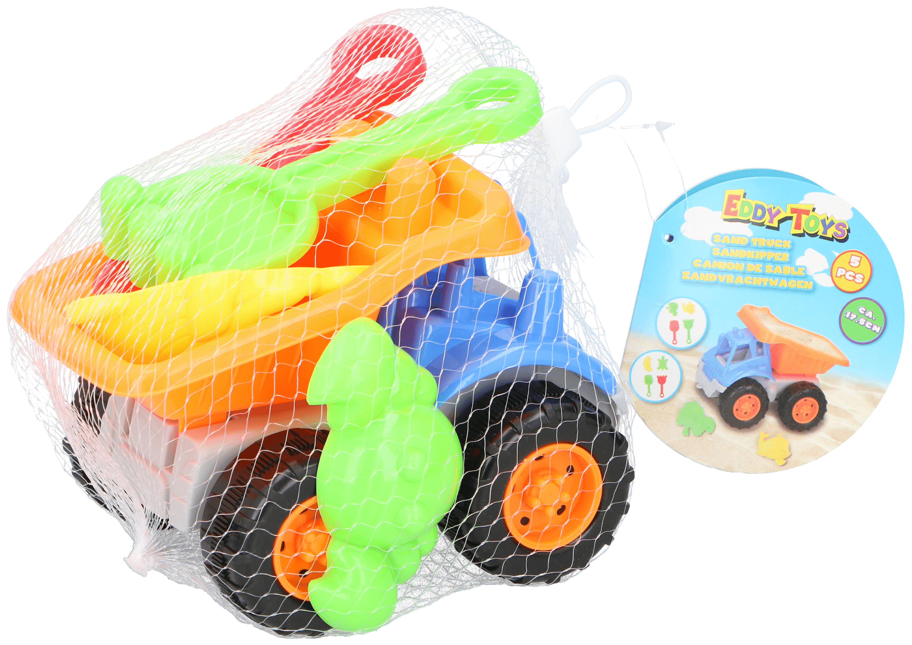 Eddy Toys Zandwagen set 5st