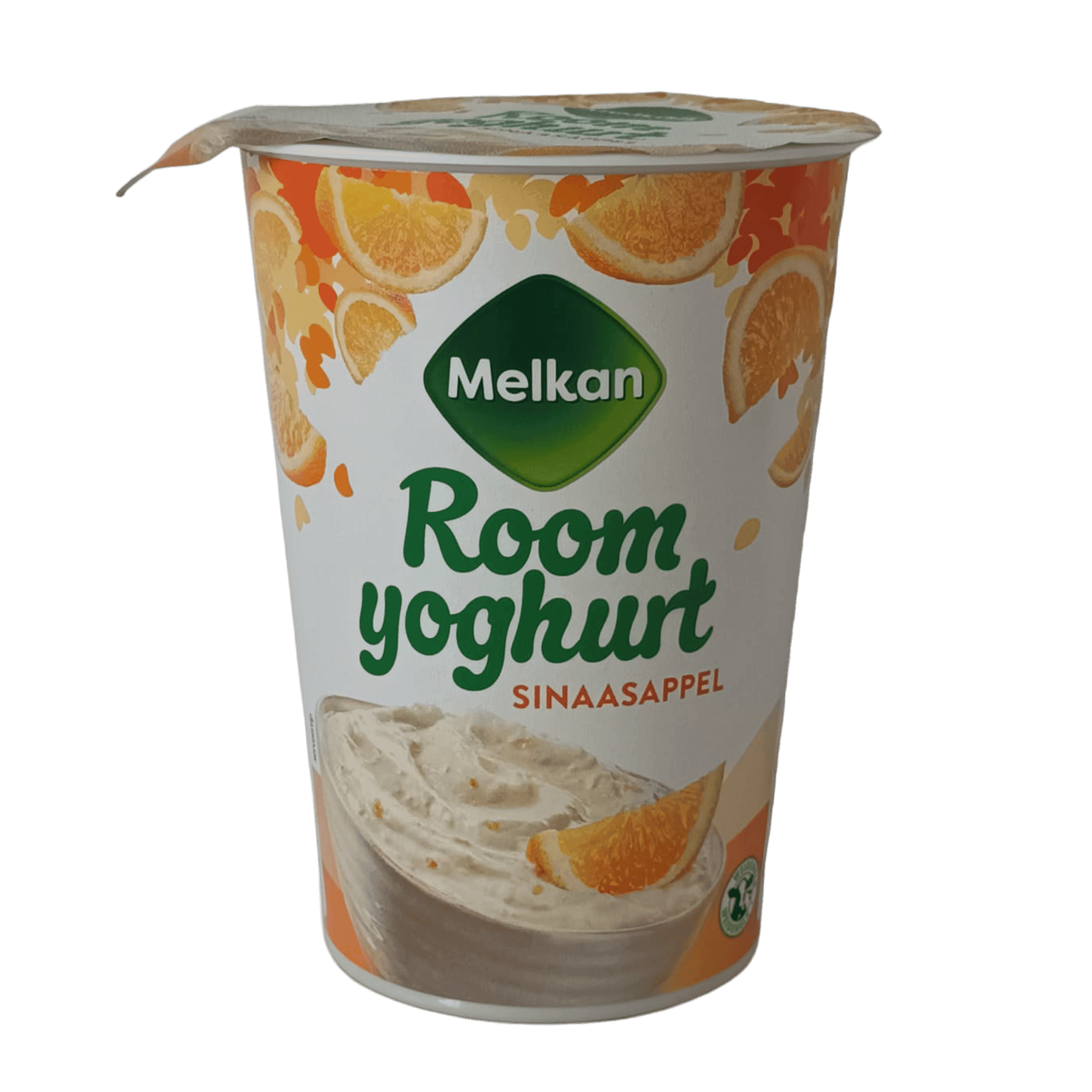 Melkan Roomyoghurt sinaasappel