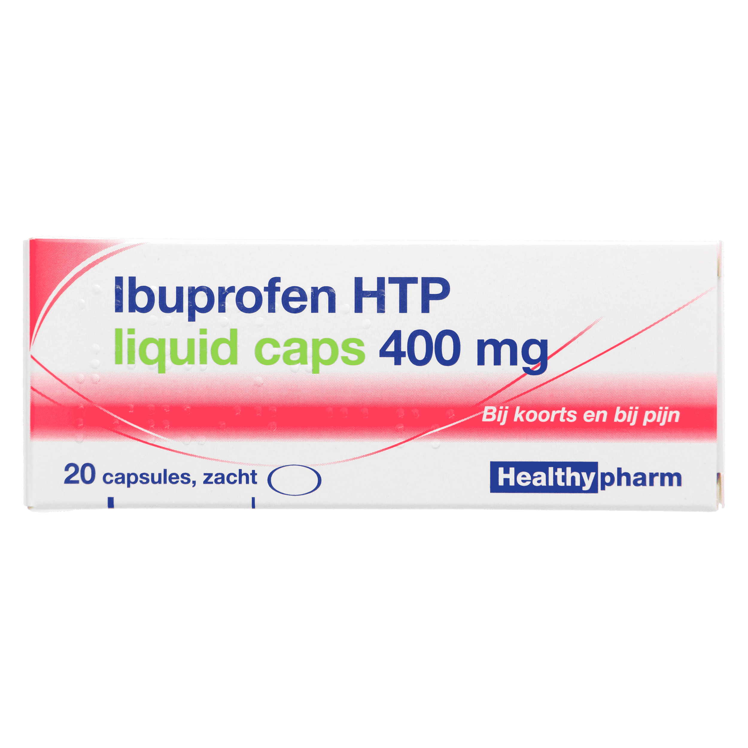 HTP Ibuprofen 400mg liq caps