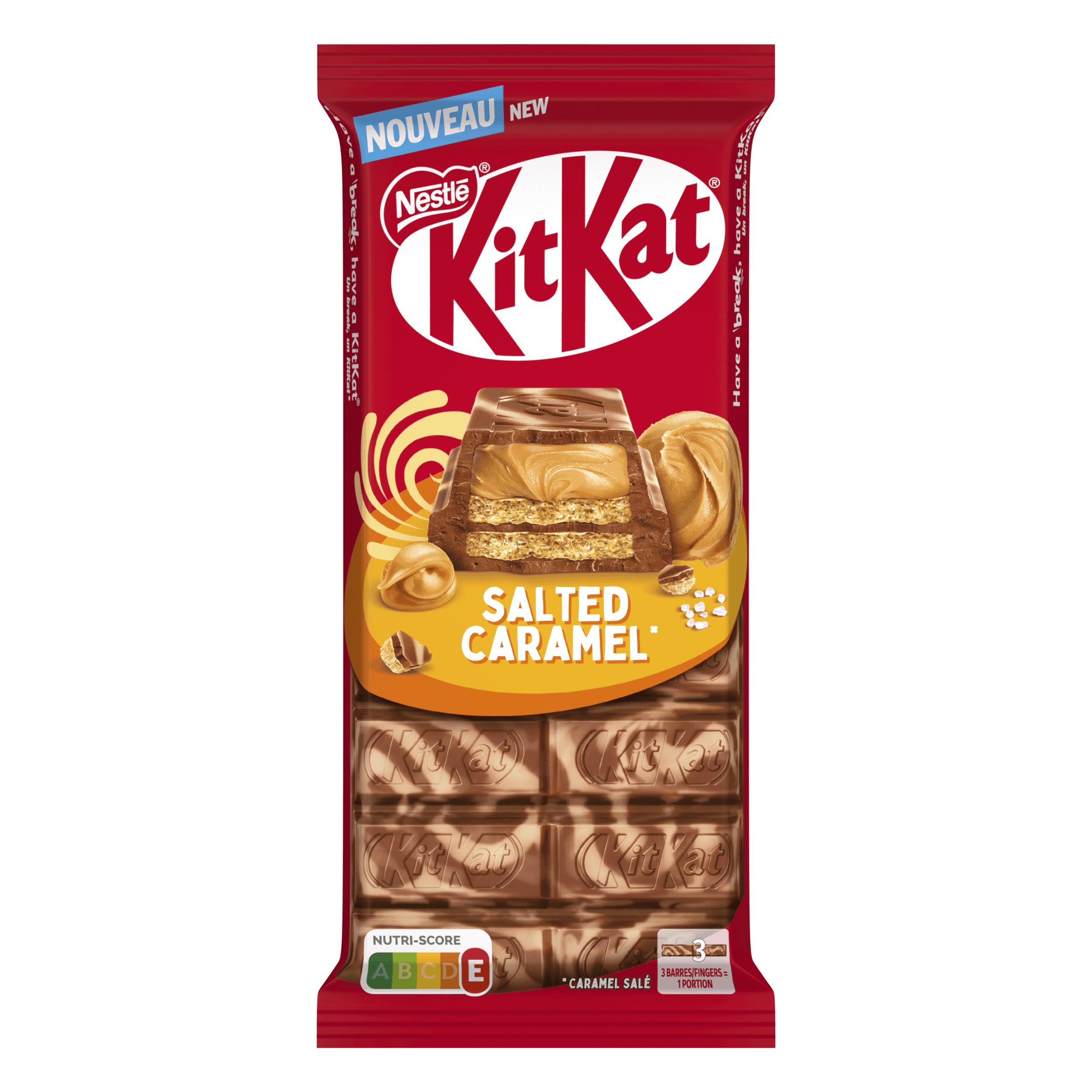 KitKat Chocoladereep salted caramel