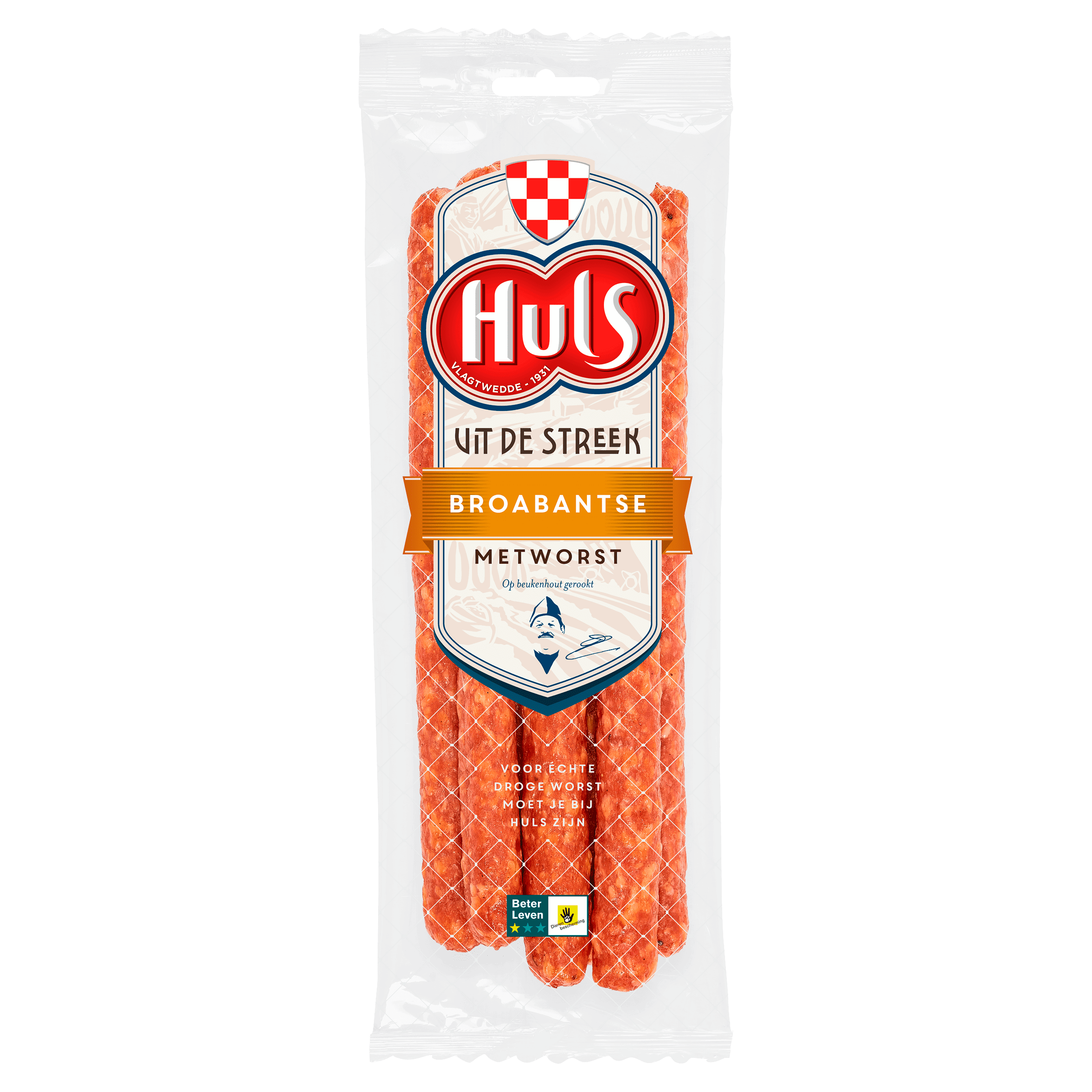 Huls Broabantse metworstjes