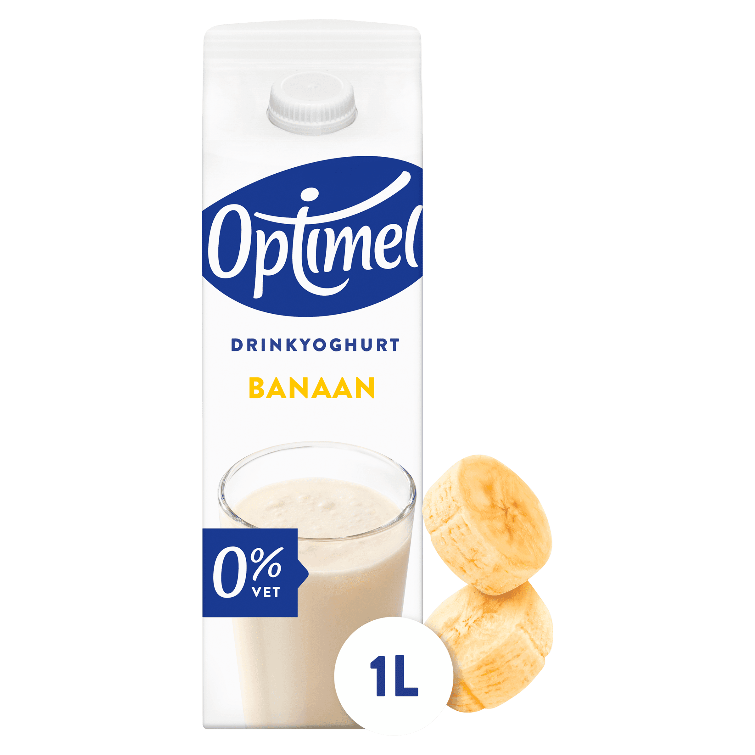 Optimel Drink banaan 0% vet