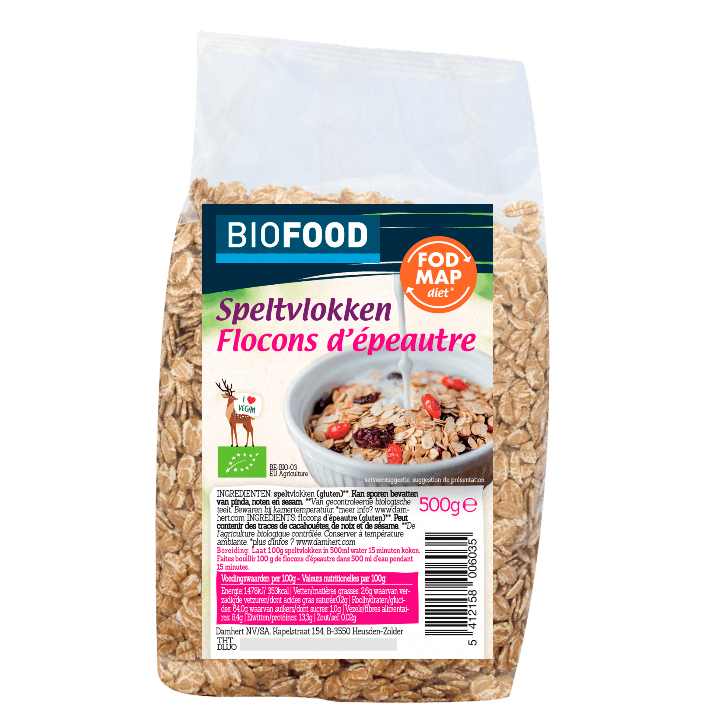 Biofood Speltvlokken bio