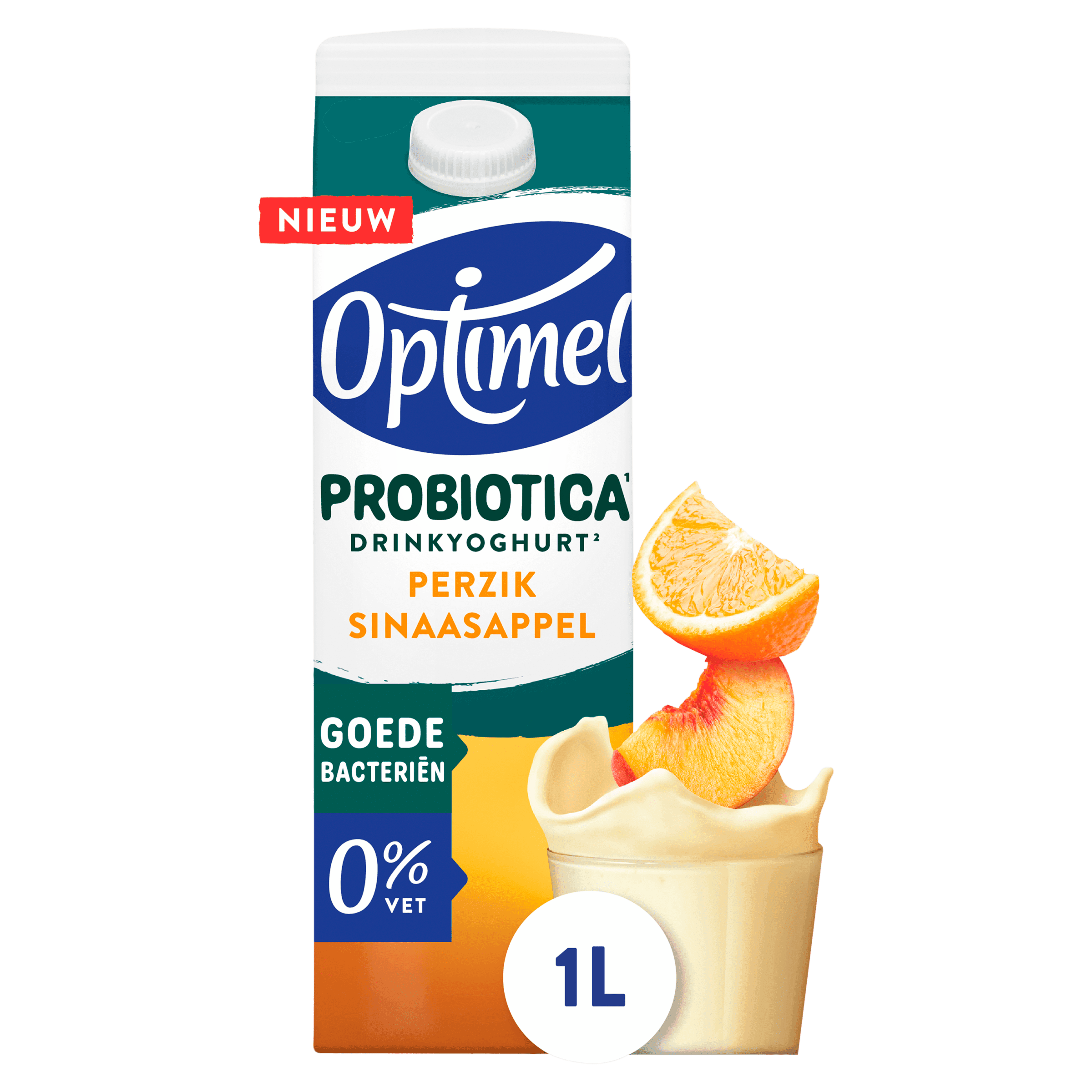 Optimel Probiotica drinkyoghurt Perzik Sinas