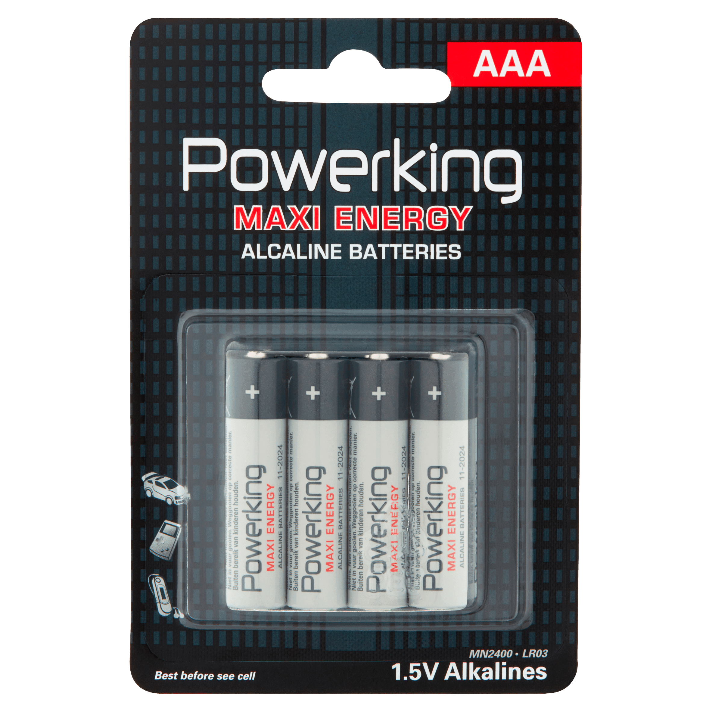 Powerking Alkaline batterijen AAA