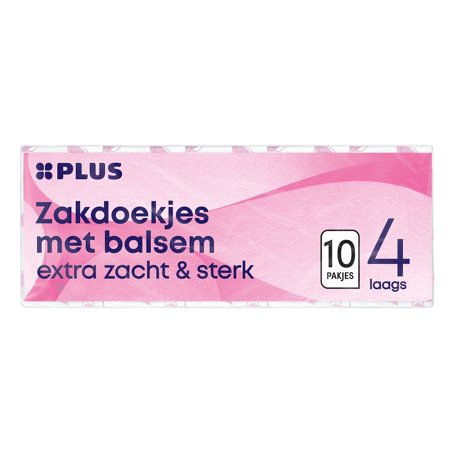 PLUS Zakdoekjes lotion 4 laags 10x