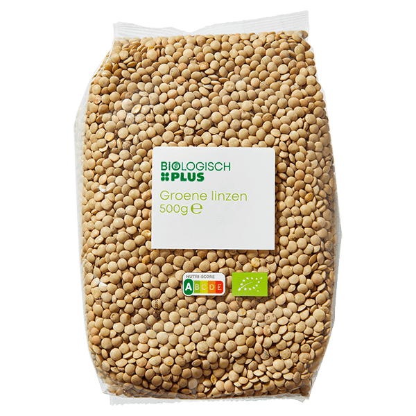Biologisch PLUS Groene linzen biologisch