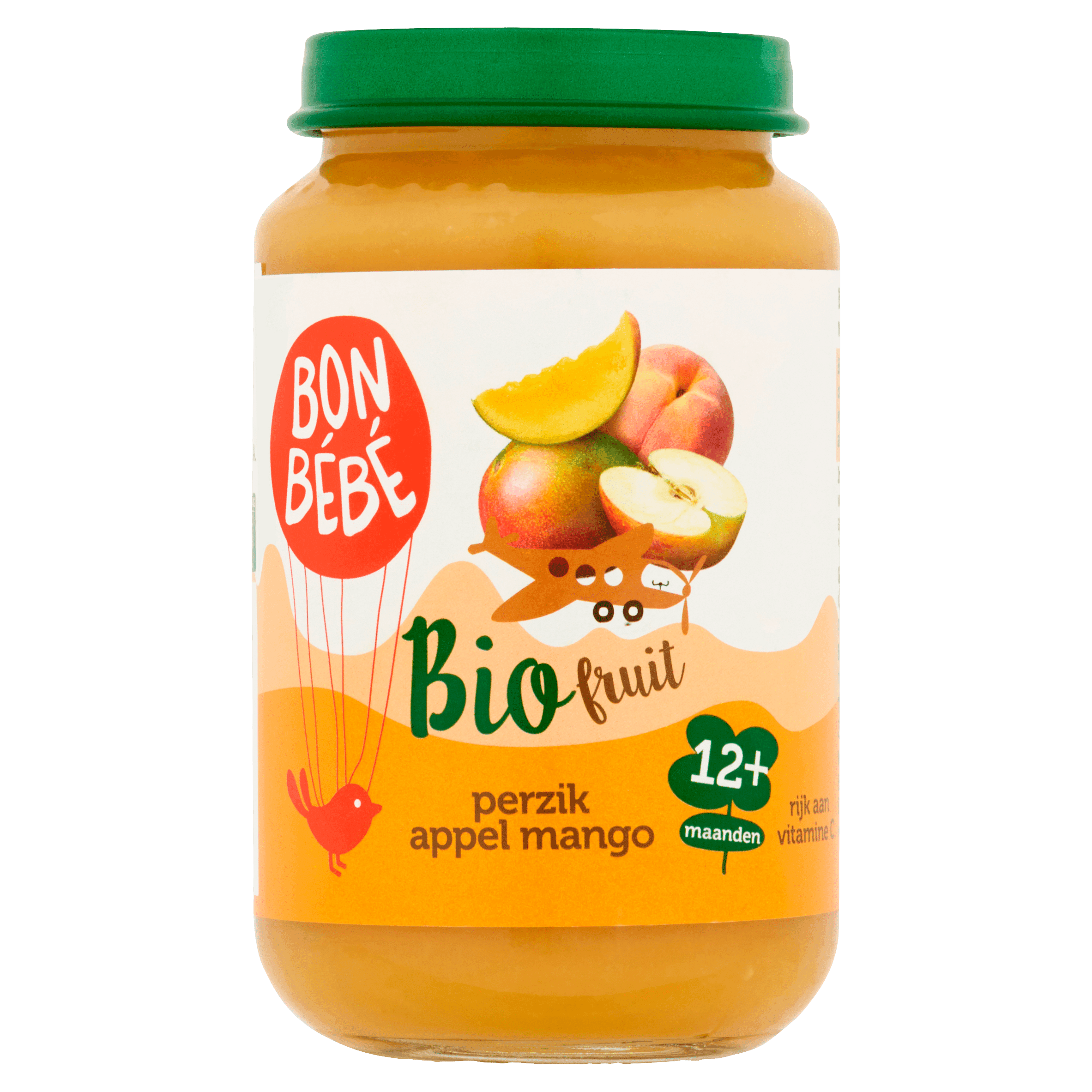 Bonbebe Bio 12+F1207 perzik appel mango