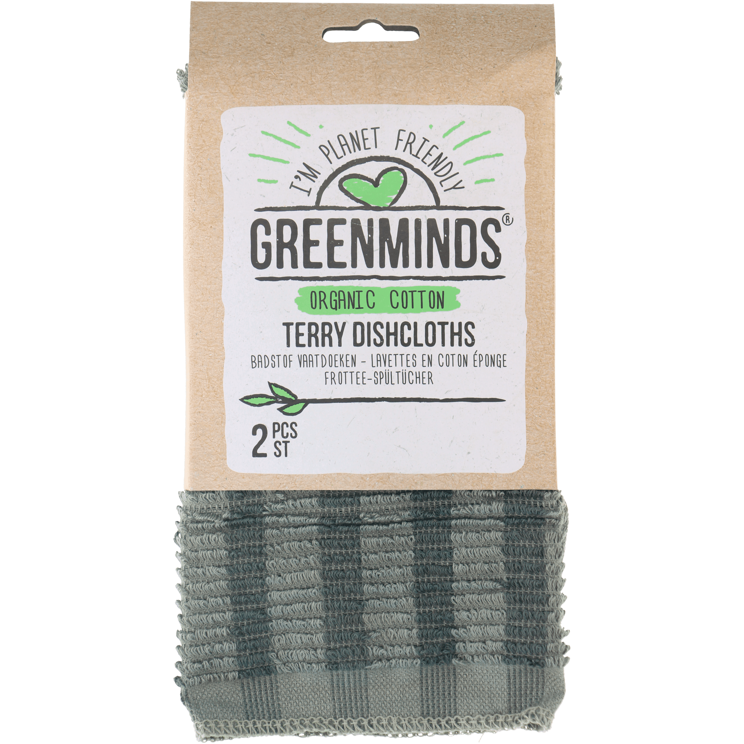 Greenminds Badstof vaatdoeken