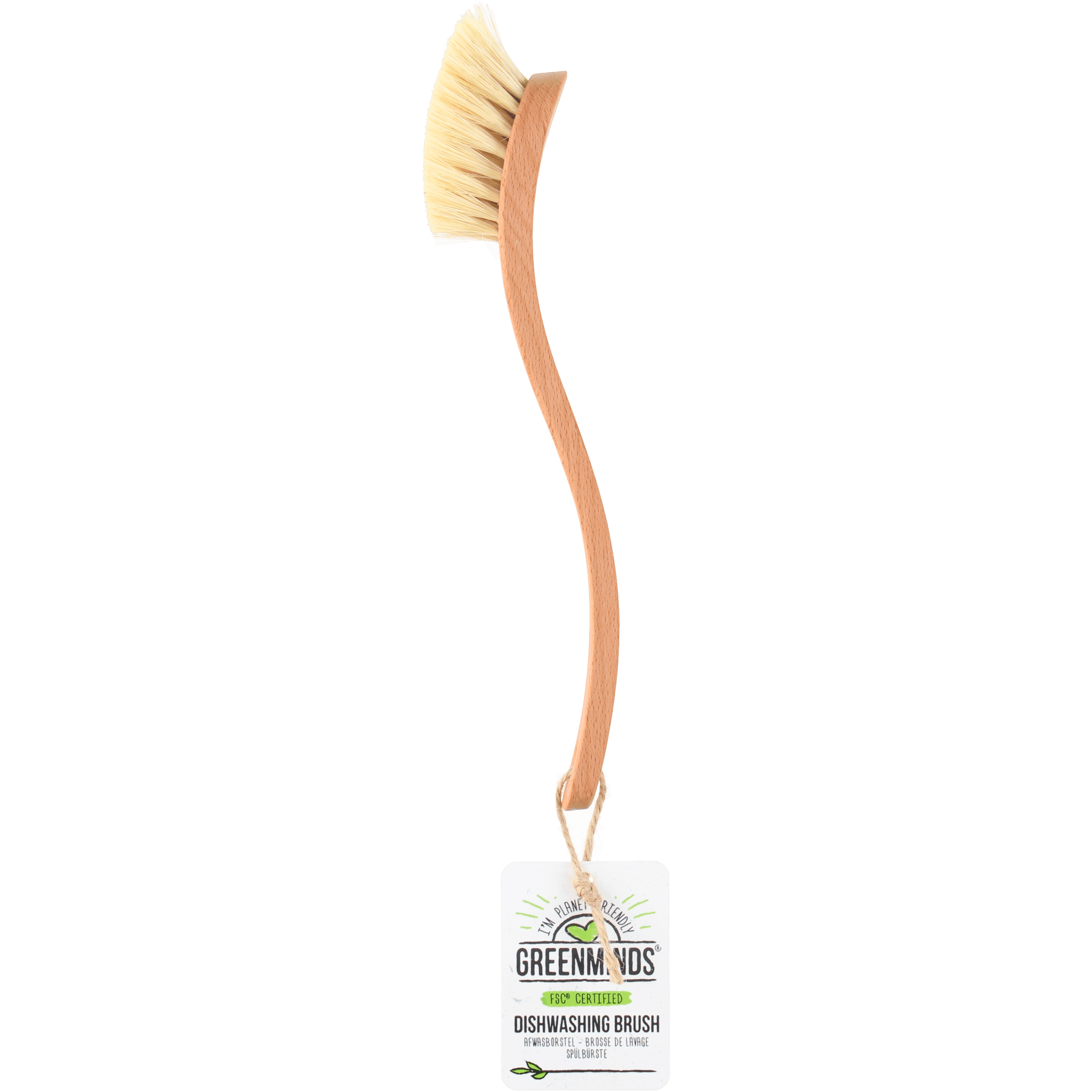 Greenminds Afwasborstel hout