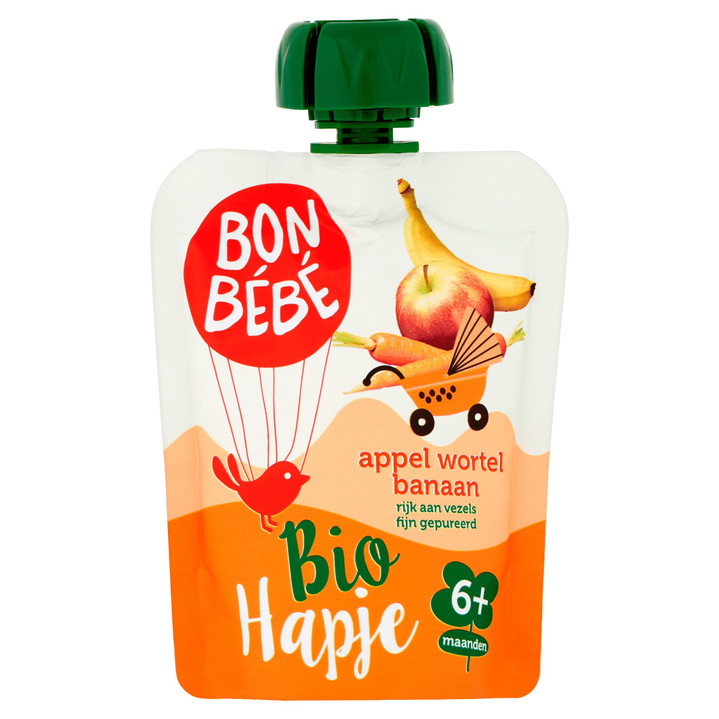 Bonbebe knijp appel wortel banaan +6m