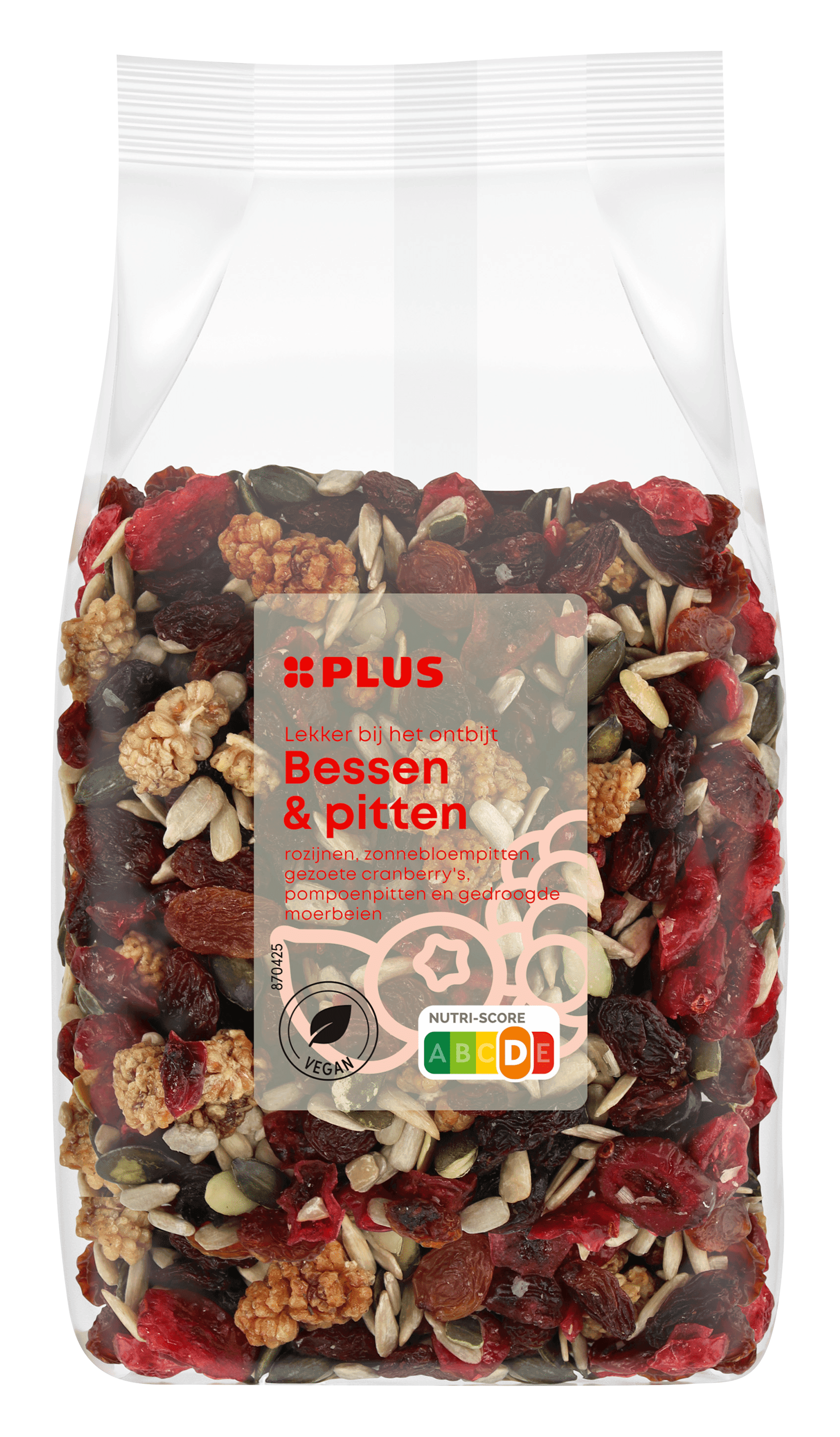 PLUS Ontbijtverrijker bessen pitten mix