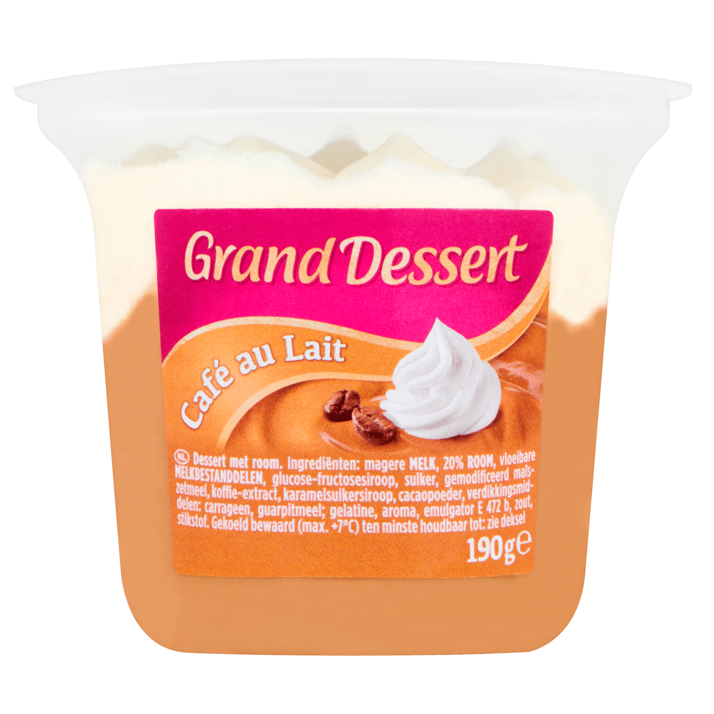 Ehrmann Grand dessert cafe au lait