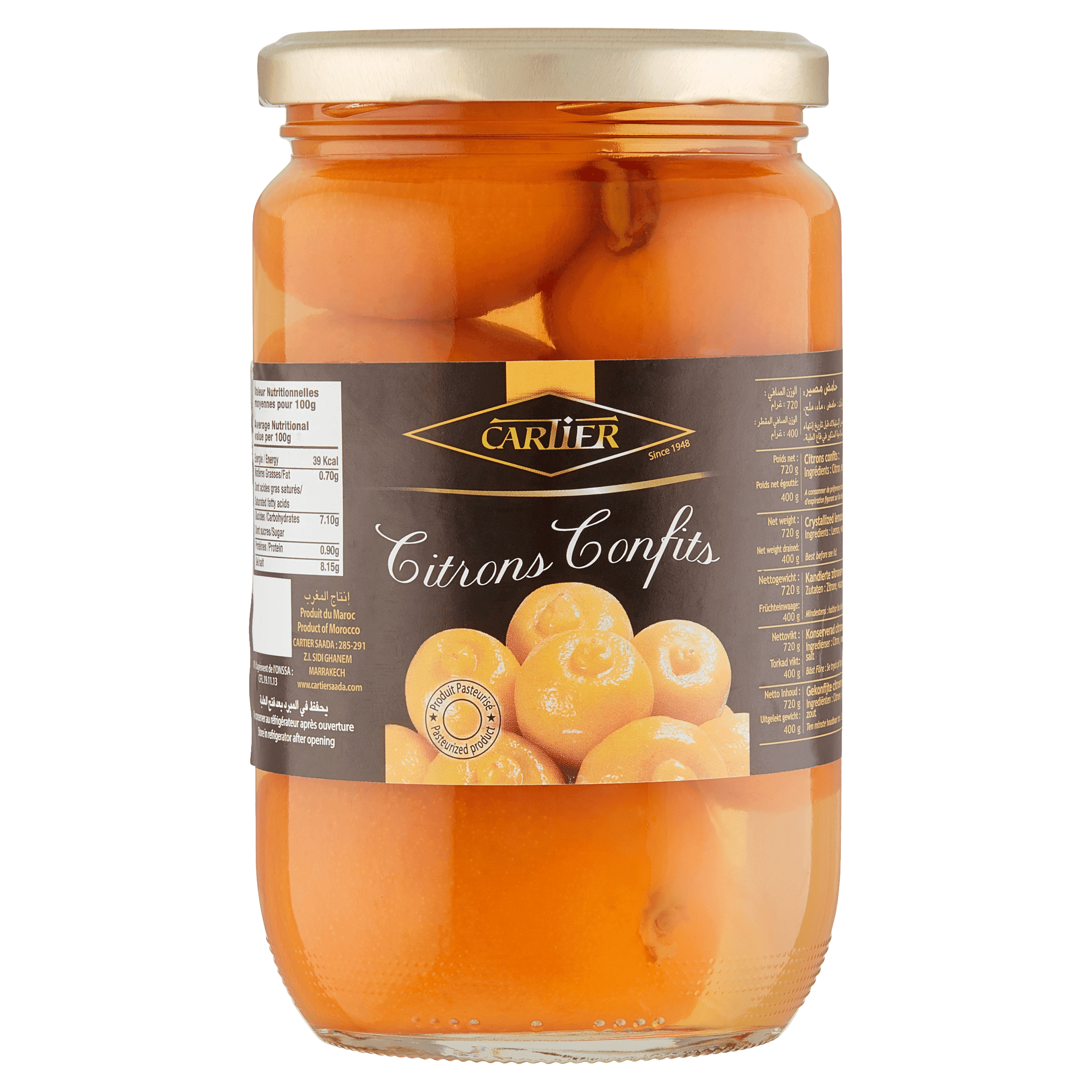 Cartier Gekonfijte citroenen