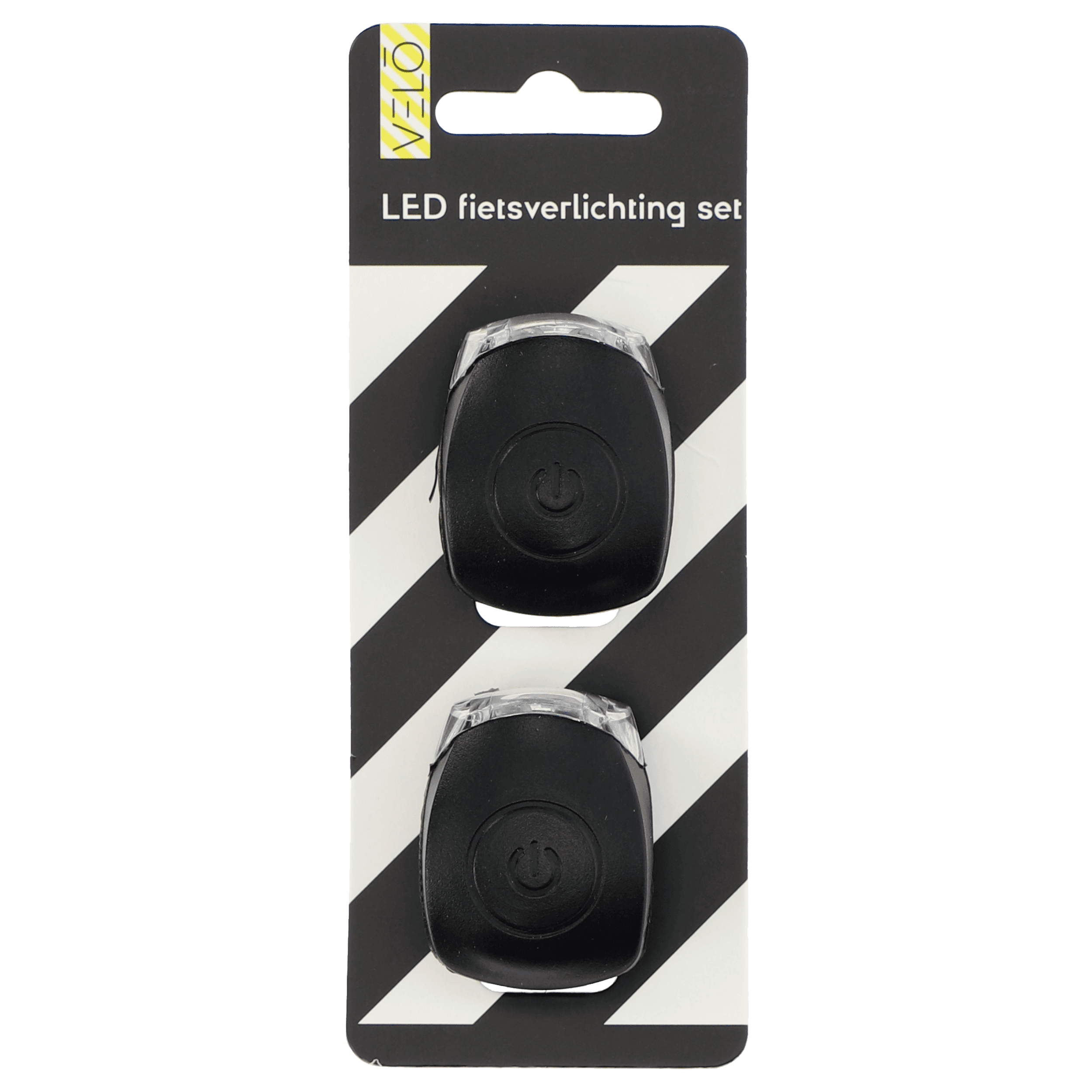 Velo Siliconen fietslampjes zwart