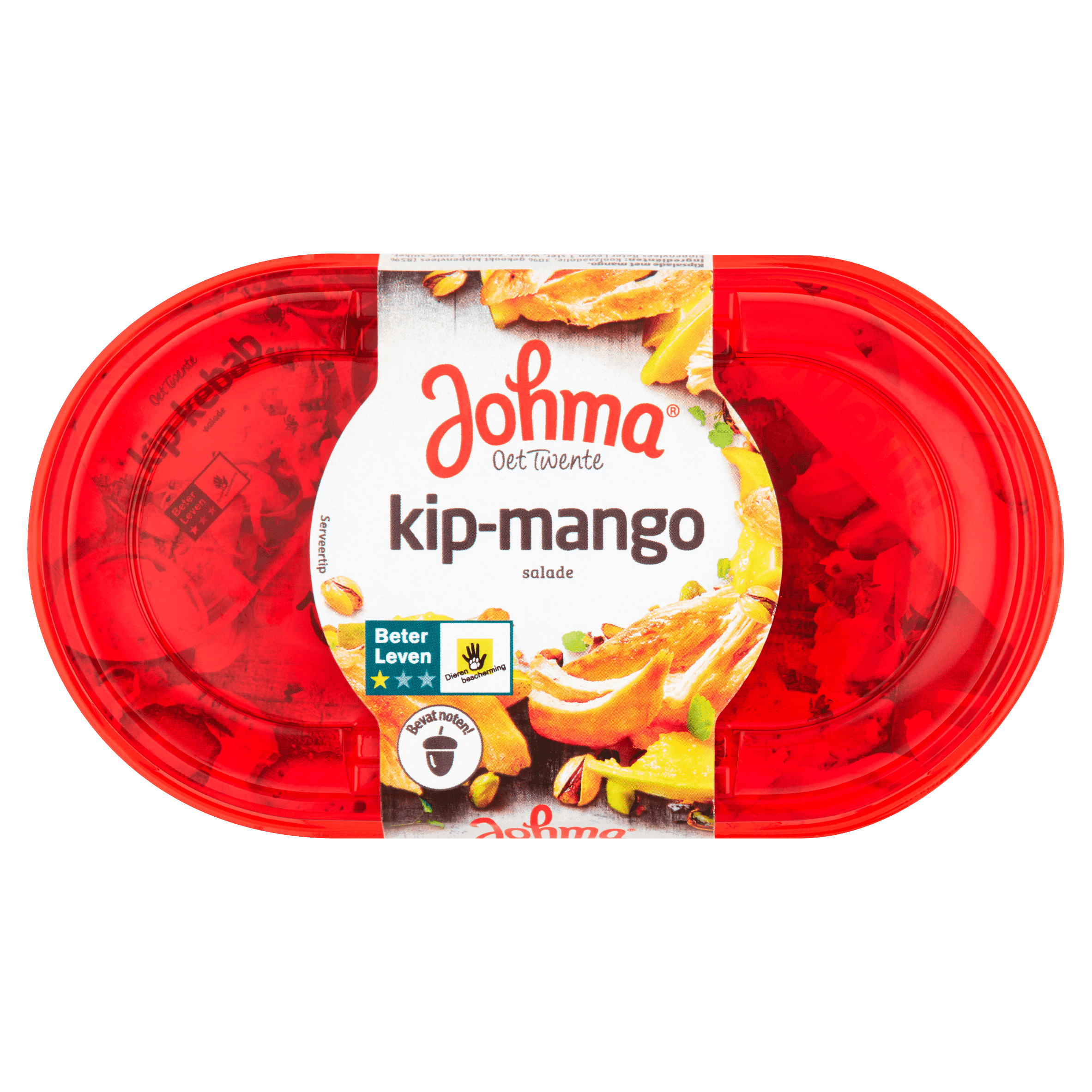 Johma Kip-mango pistachenootjessalade
