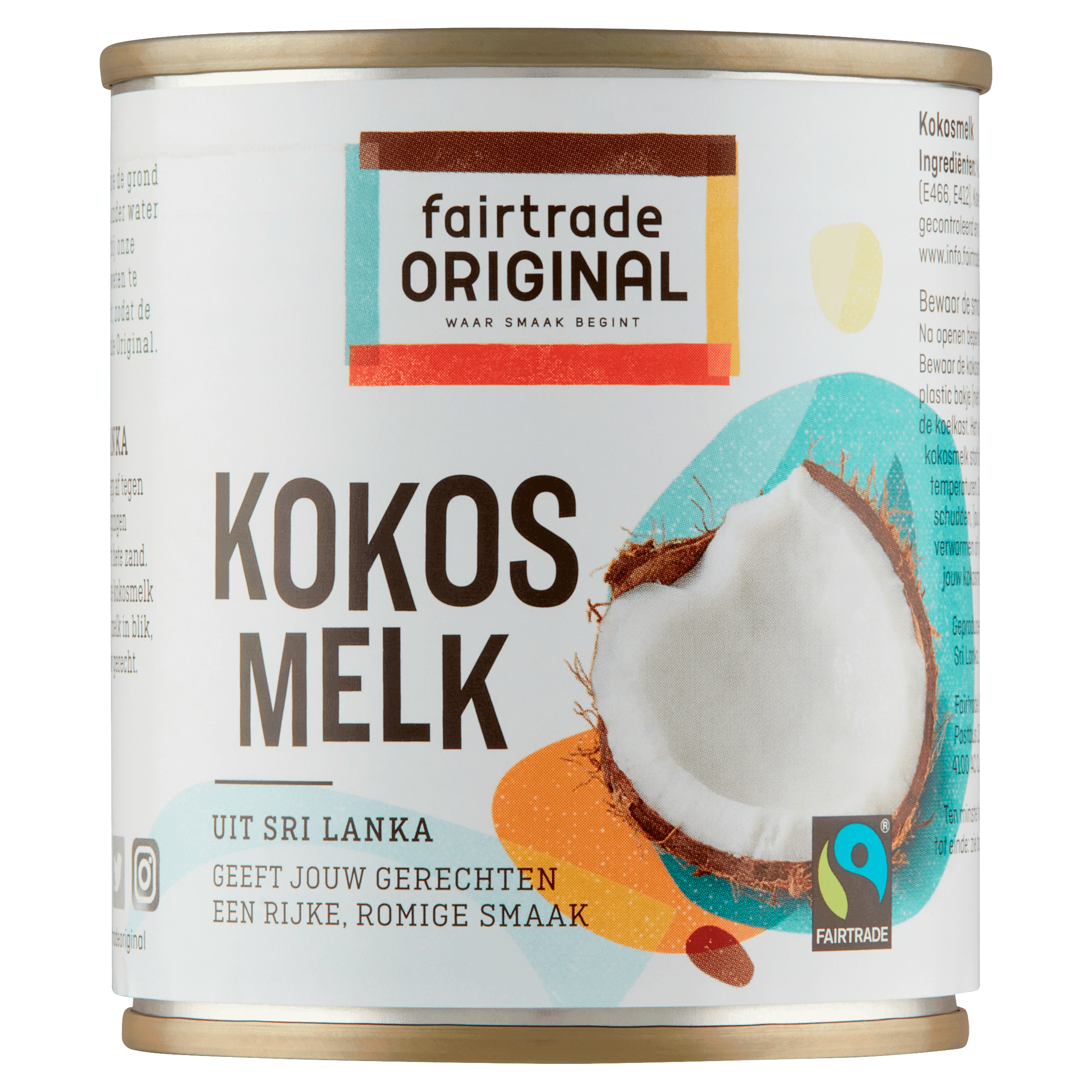 Fairtrade Original Kokosmelk Fairtrade