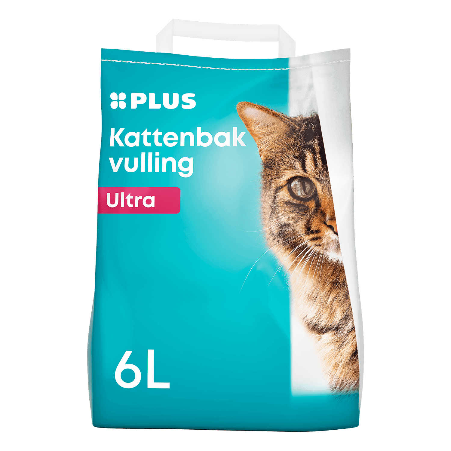 PLUS Kattenbakvulling ultra klontvormend 6l