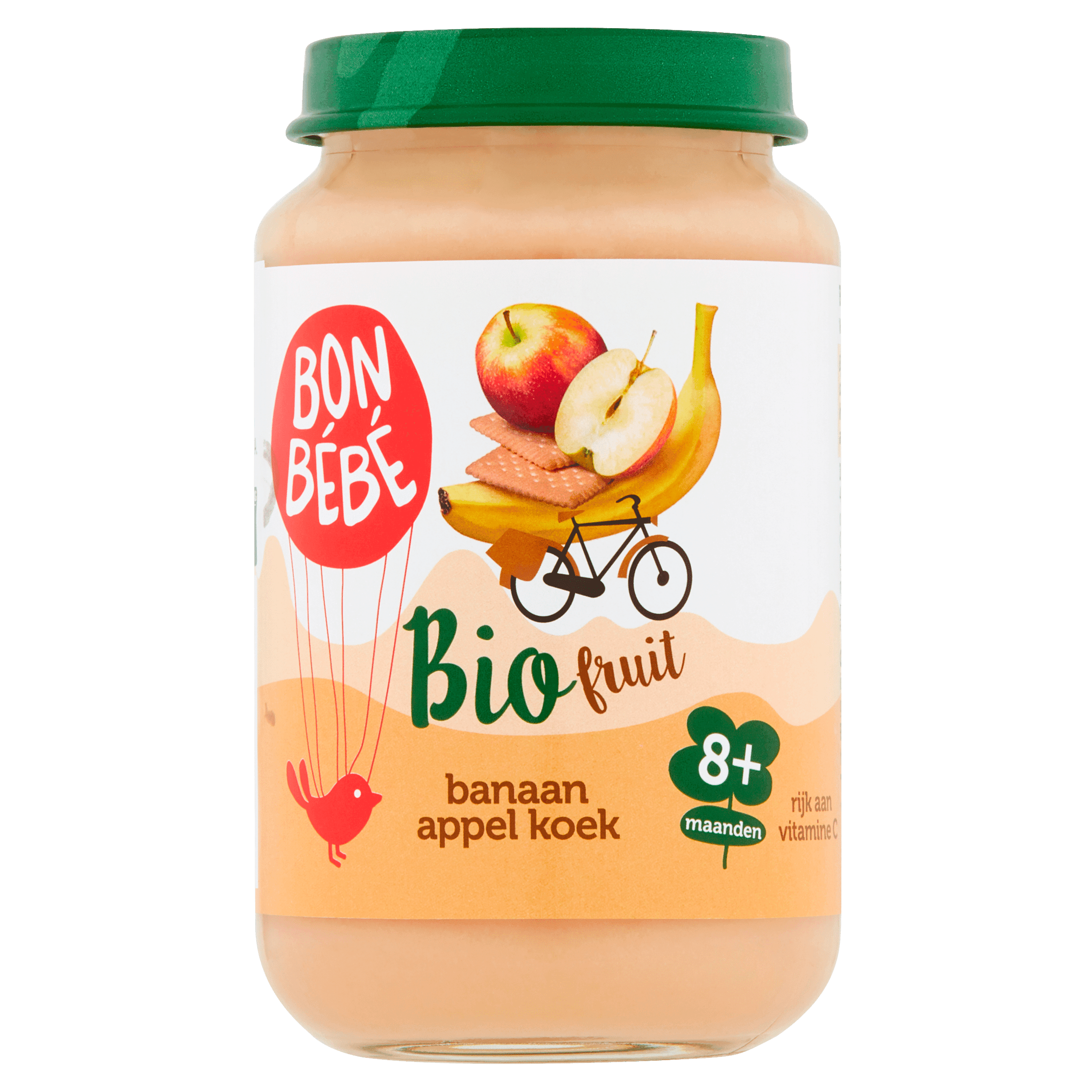 Bonbebe Bio 8mF0804 banaan appel koek