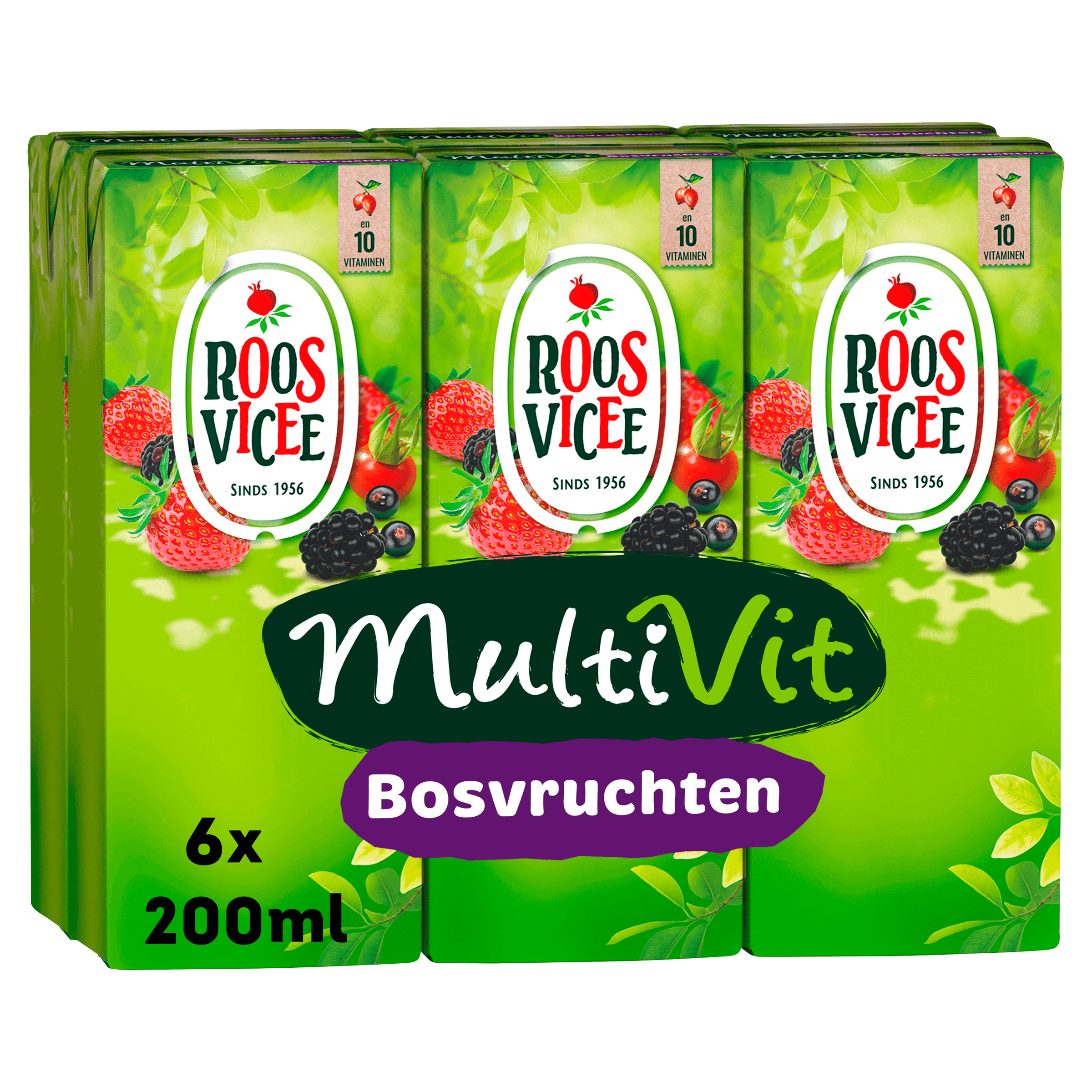 Roosvicee Multivit bosvruchten 6-pack